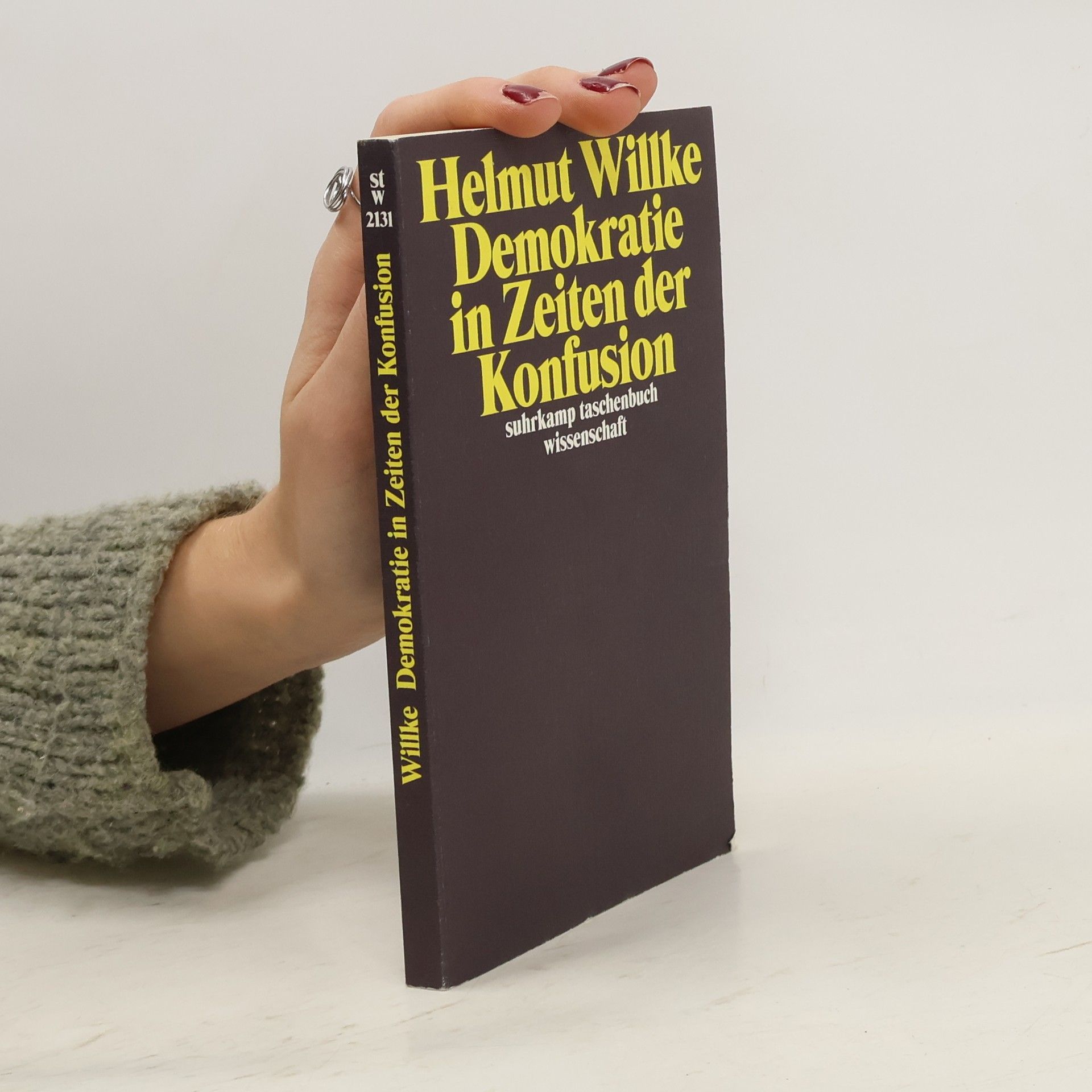 Helmut Willke Demokratie in Zeiten der Konfusion