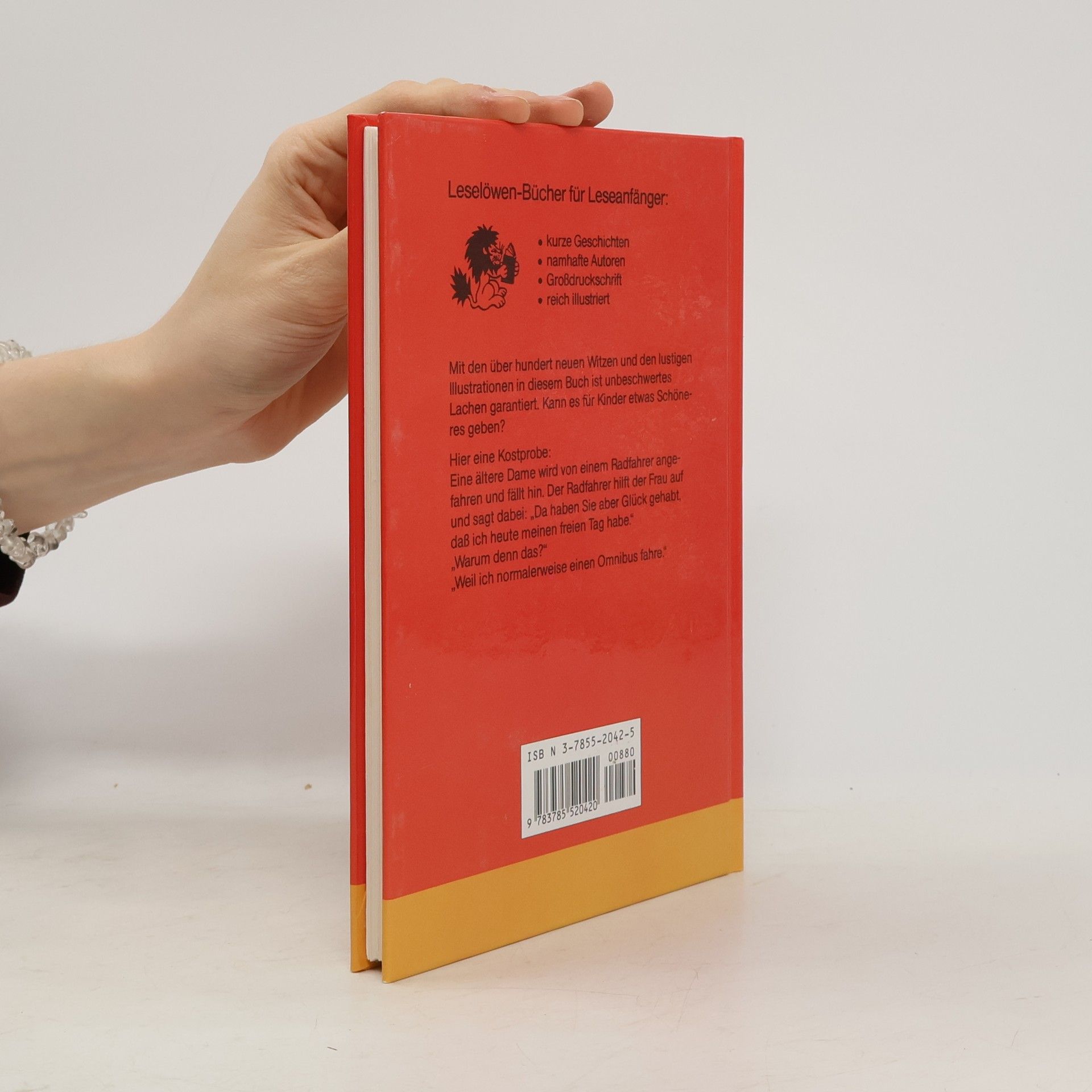 kolektiv Leselöwen Kinderwitze, Bd.1, Hundertzehn neue Kinderwitze zum Lesen und Weitererzählen