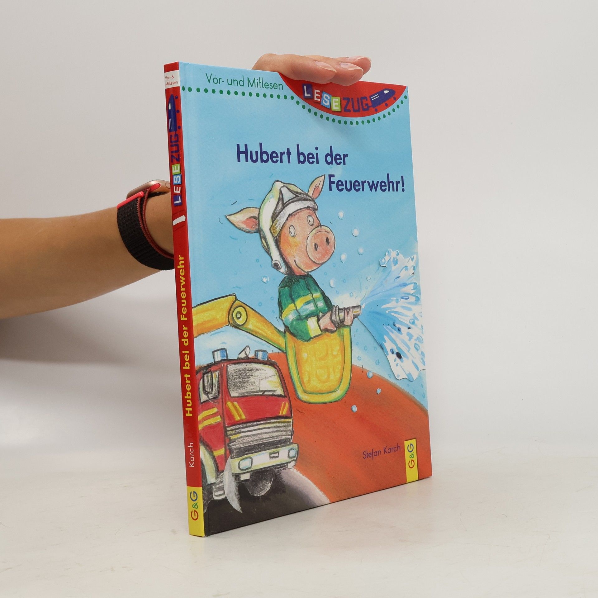 Stefan Karch Hubert bei der Feuerwehr!