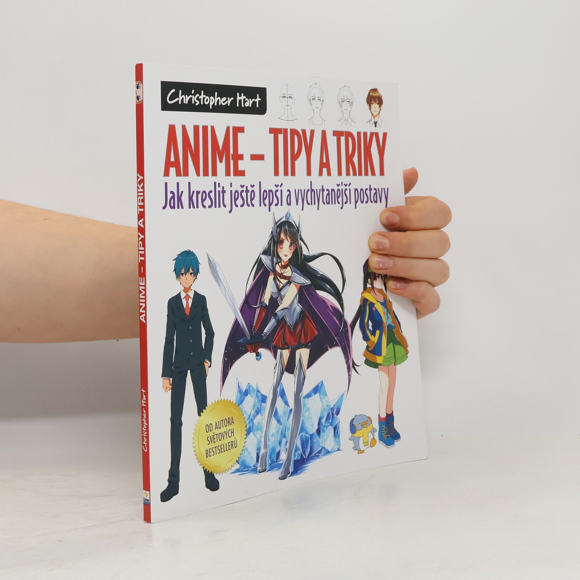 Christopher Hart Anime - tipy a triky Jak kreslit ještě lepší a vychytanější postavy