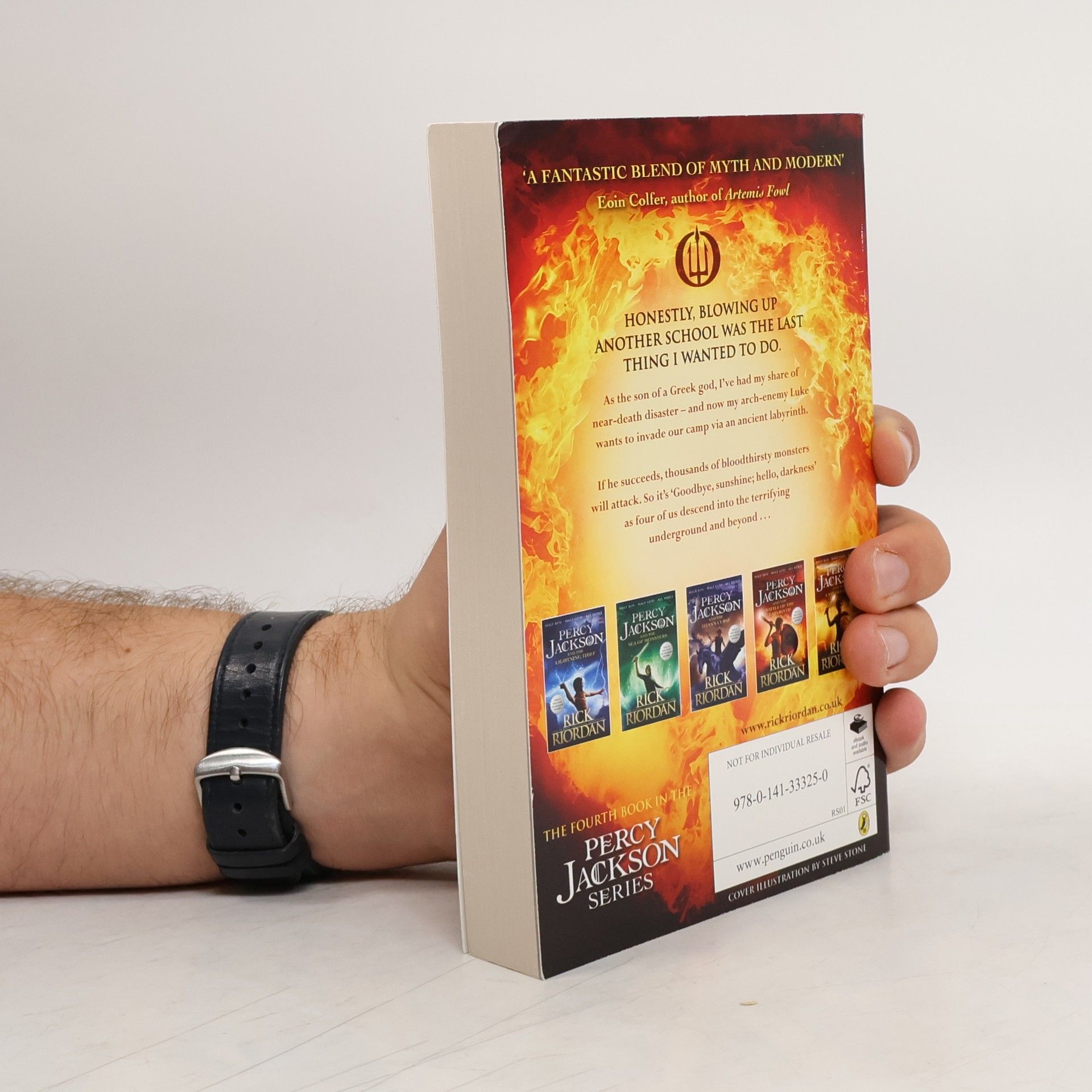 Rick Riordan Percy Jackson and the Battle of the Labyrinth 4
