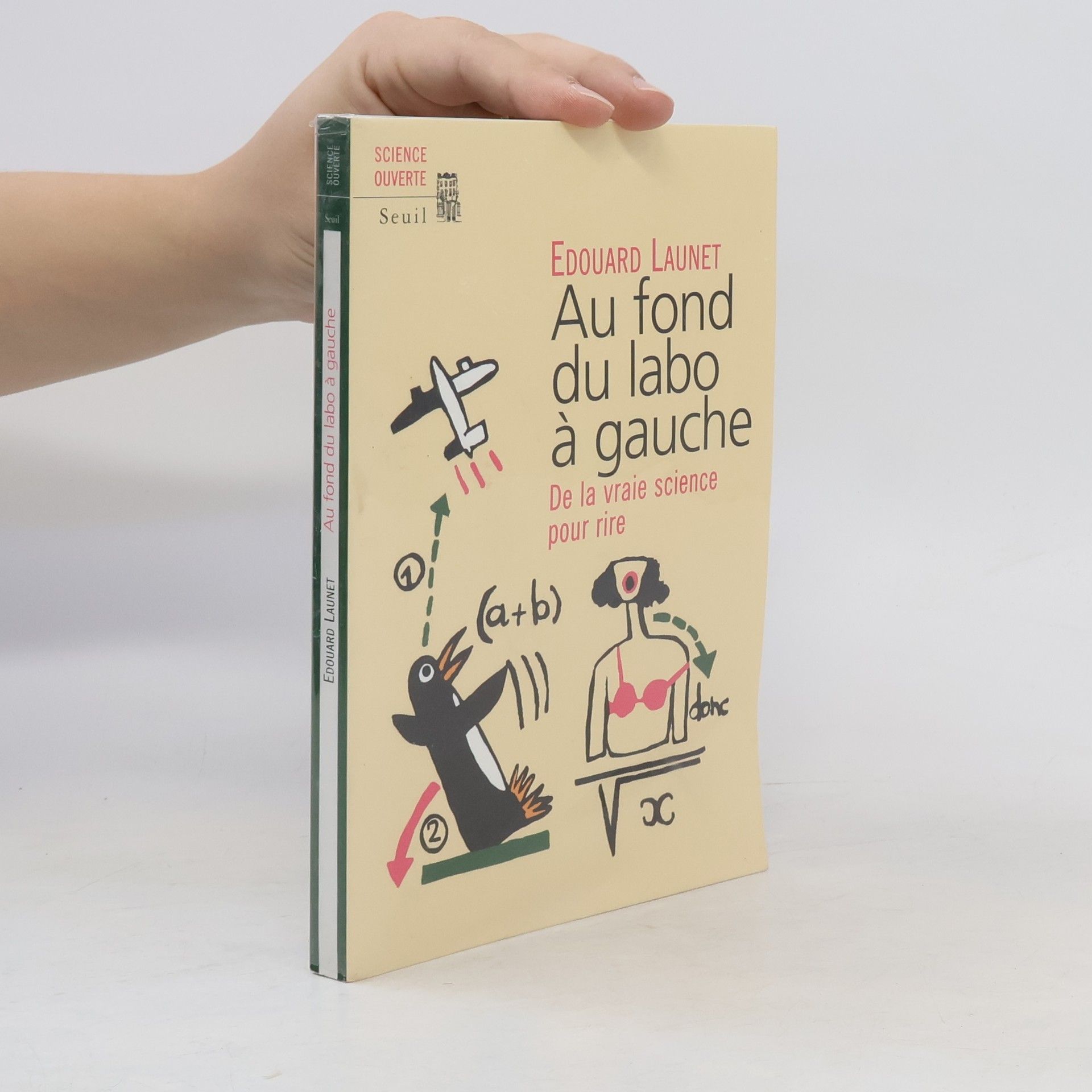 Edouard Launet Science ouverte: Au fond du labo à gauche