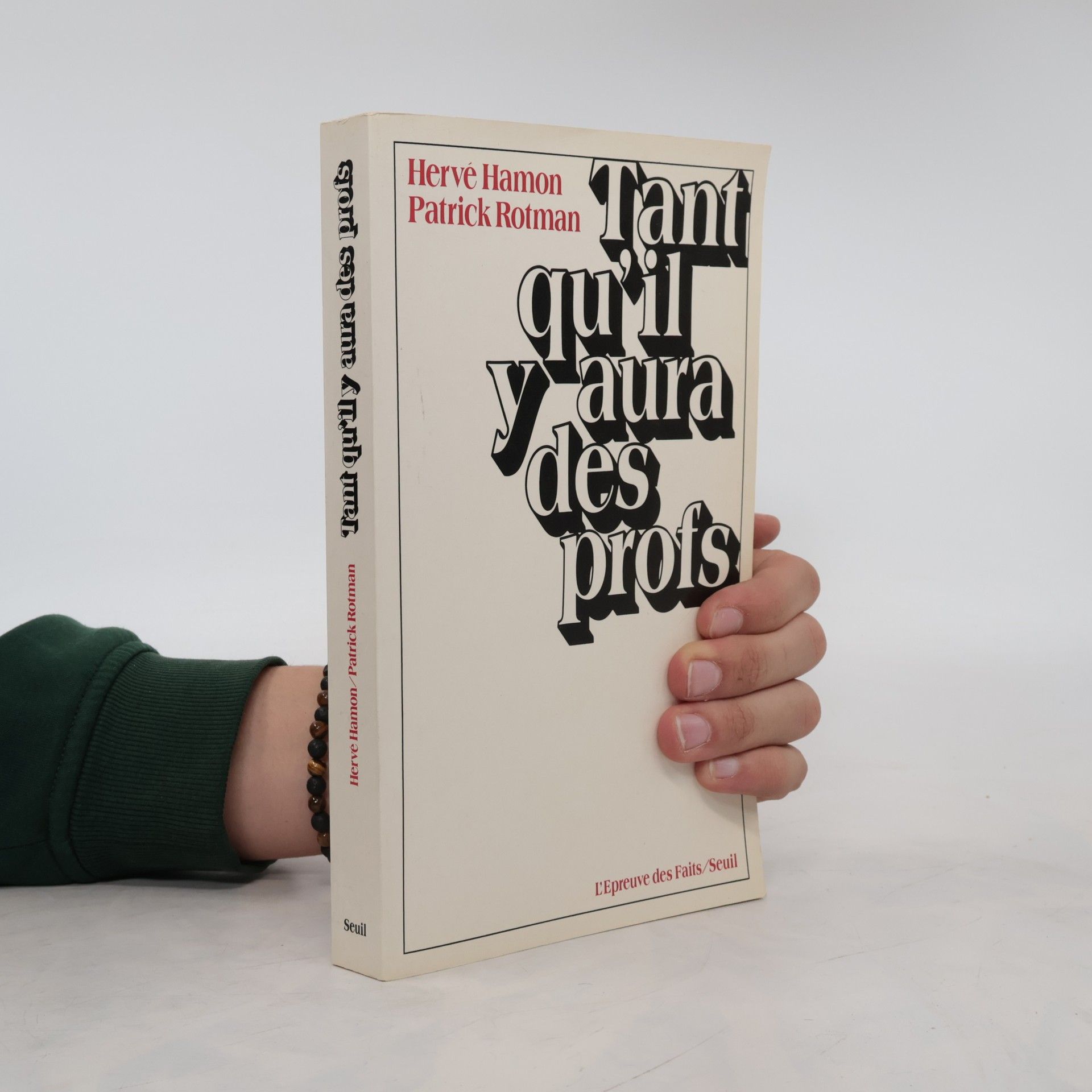 Hervé Hamon Tant qu'il y aura des profs