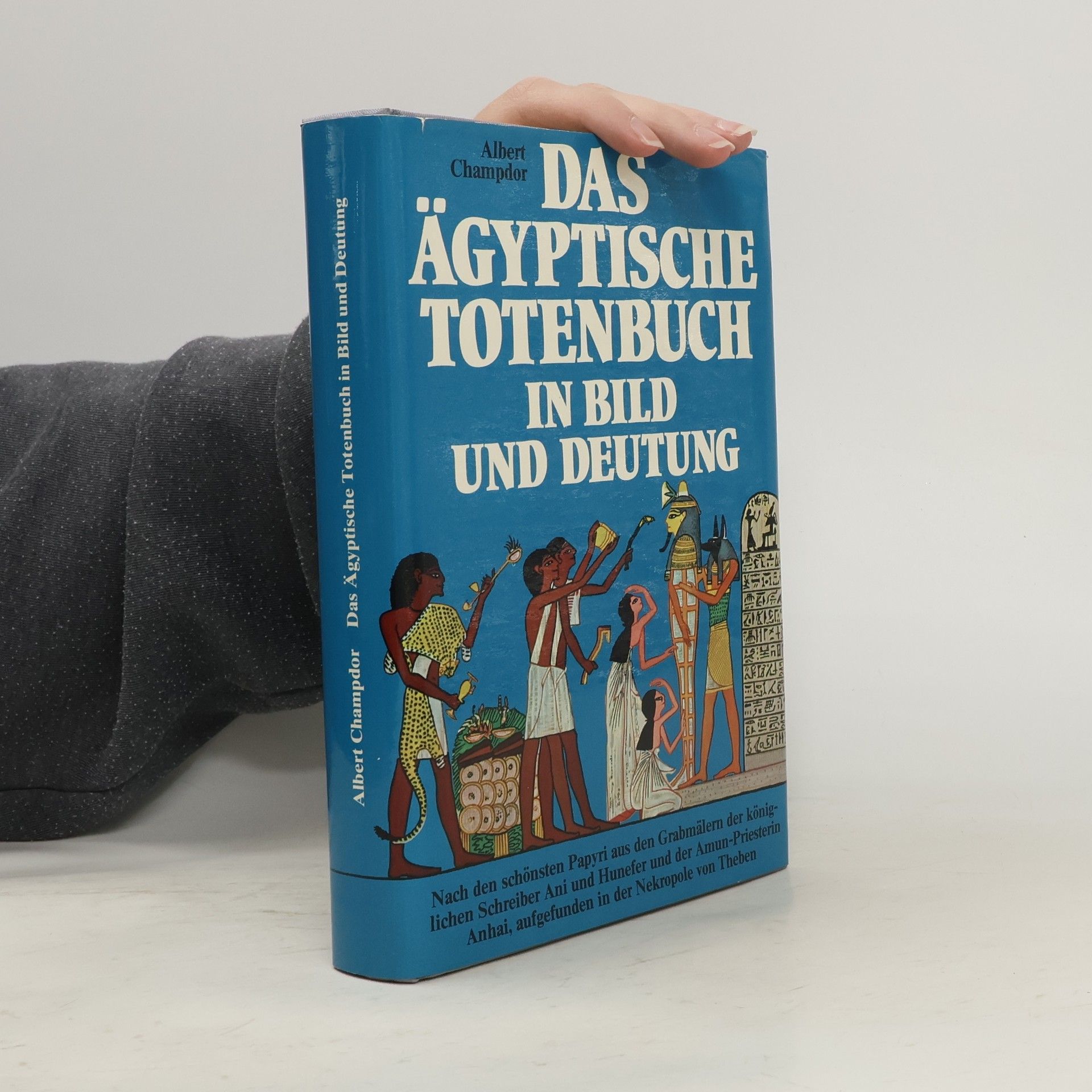Albert Champdor Das ägyptische Totenbuch in Bild und Deutung