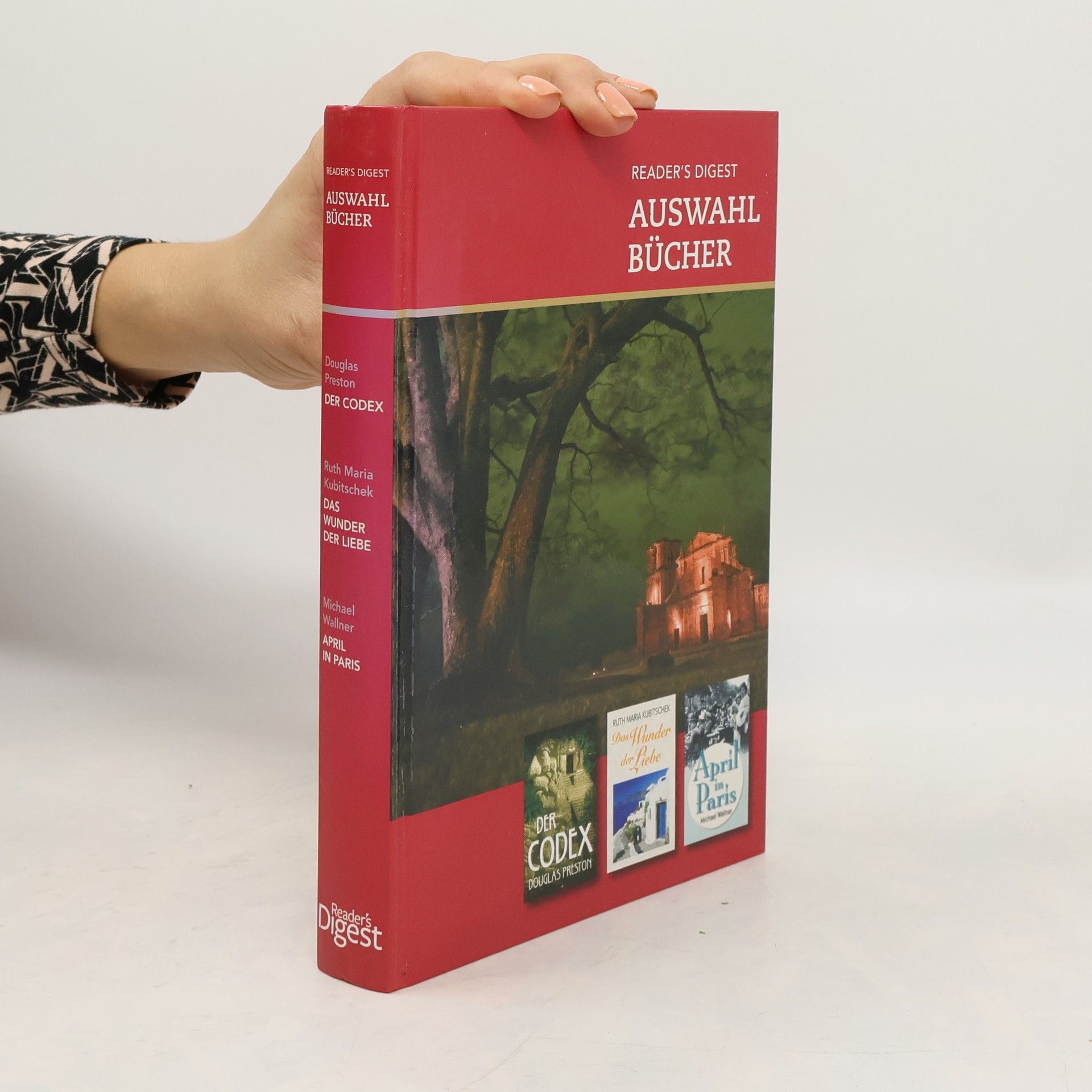 Auswahl Bücher. Der Codex. Das Wunder der Liebe. April in Paris