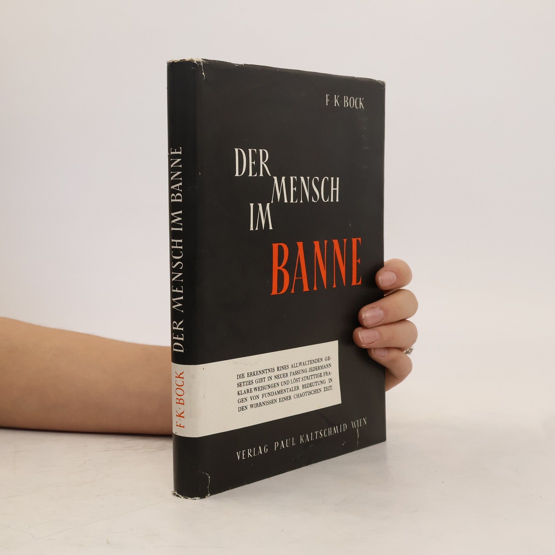 F. K. Bock Der Mensch im Banne