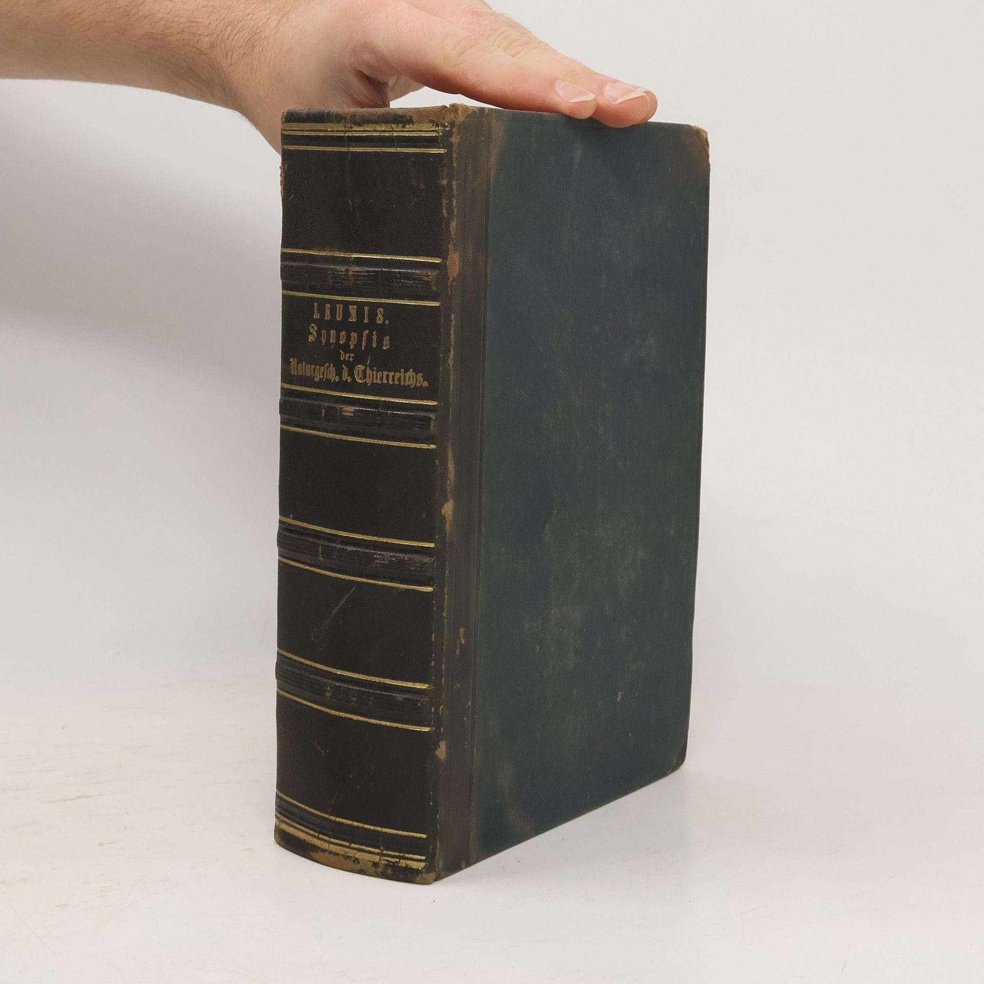 Johannes Leunis Synopsis der Naturgeschichte des Thierreichs