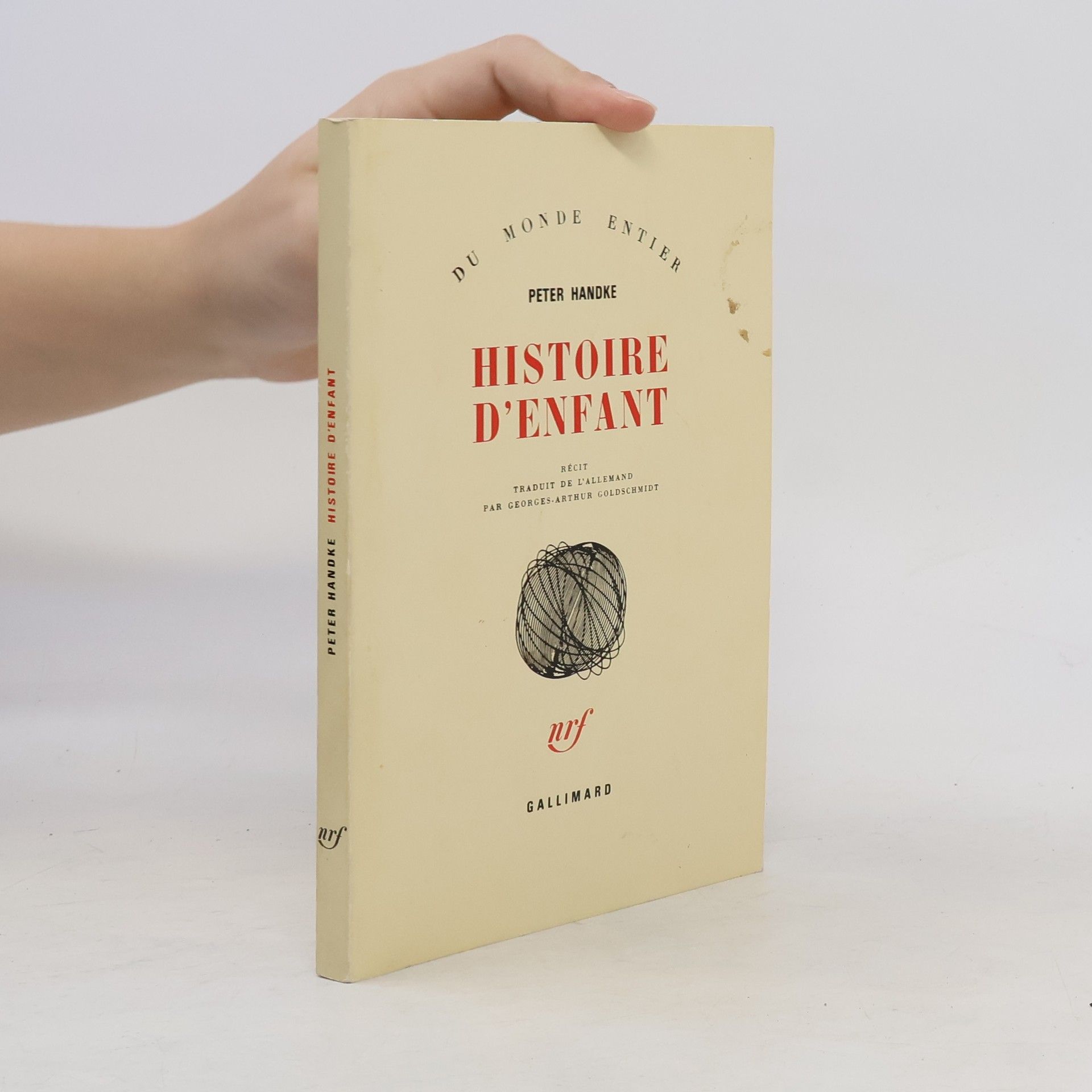 Histoire d'enfant - Traduit de l'allemand par Georges-Arthur Goldschmidt