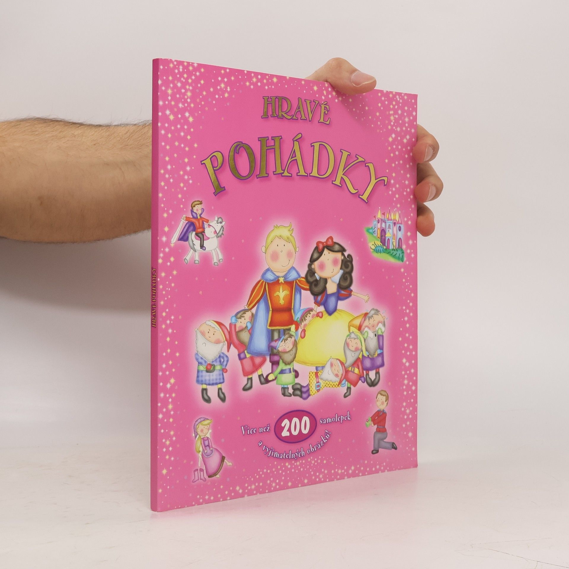 AA.VV. Hravé pohádky : více než 200 samolepek a vyjímatelných obrázků!