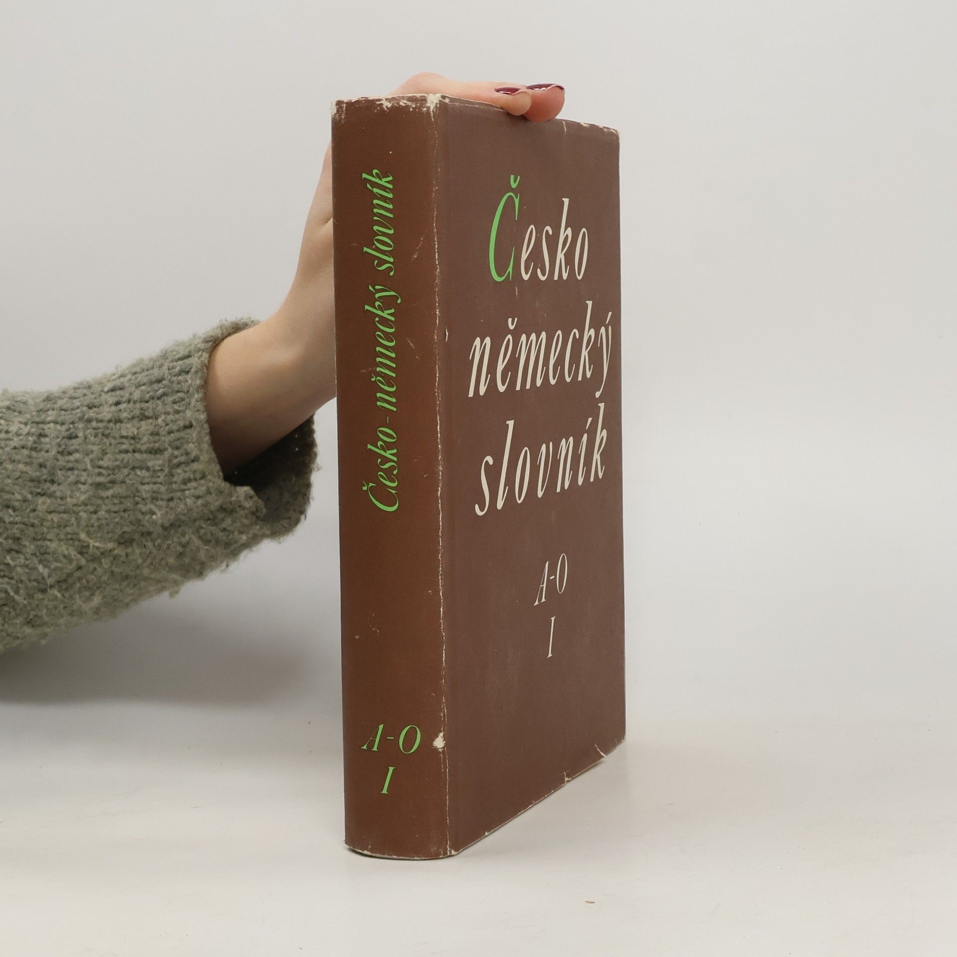 Česko-německý slovník I. A-O