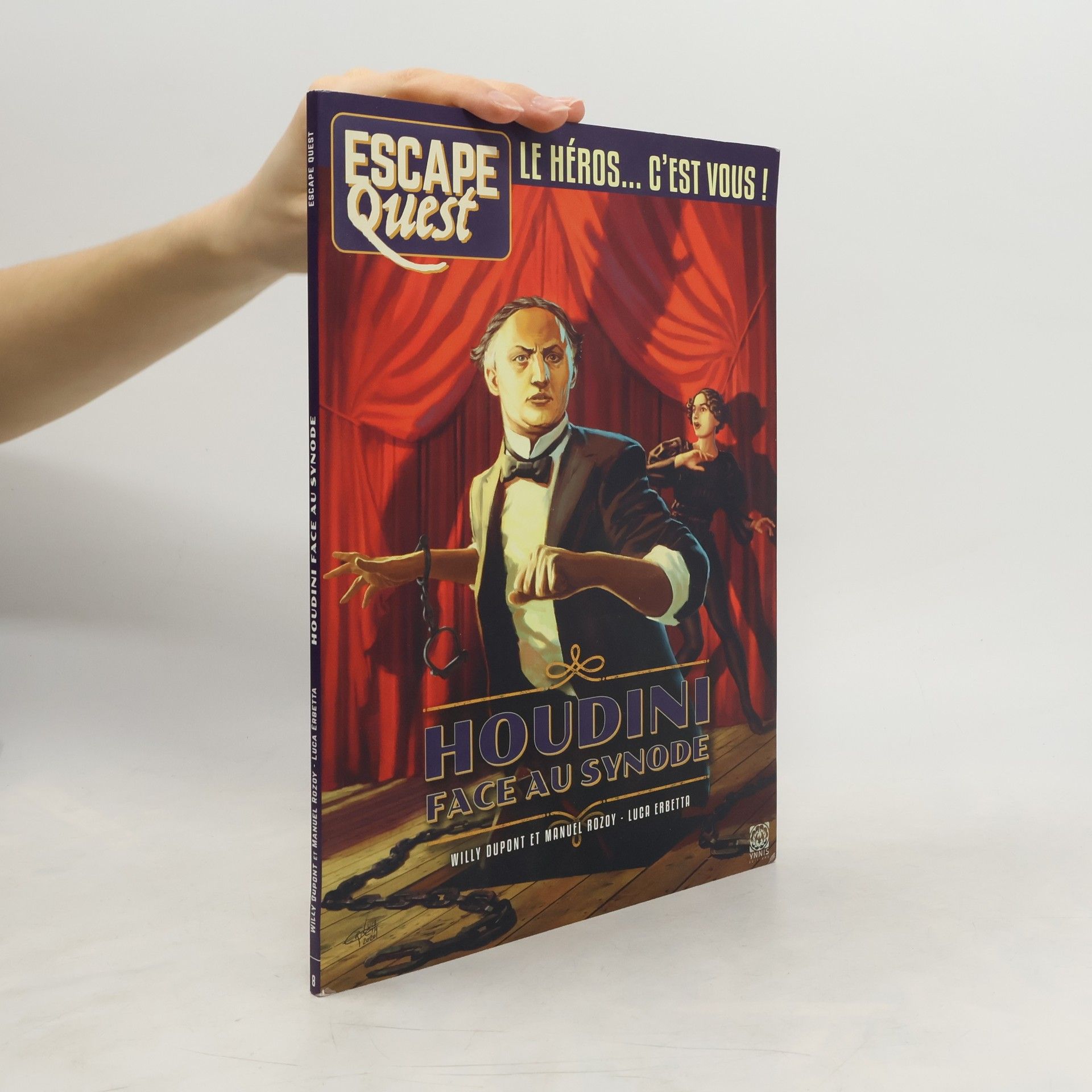 Luca Erbetta Escape Quest - 8: Houdini face au synode