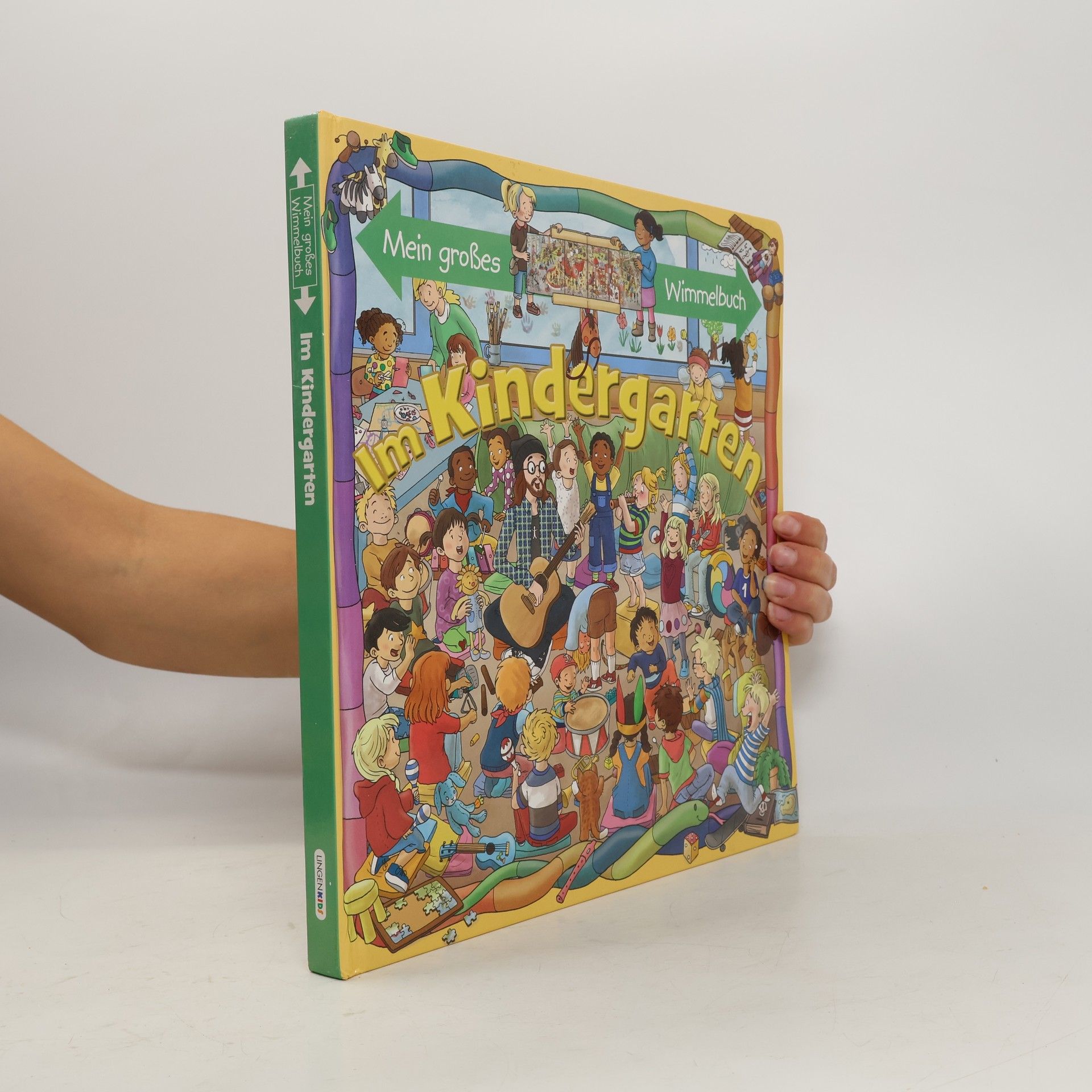 Autorenkollektiv Mein großes Wimmelbuch: Im Kindergarten