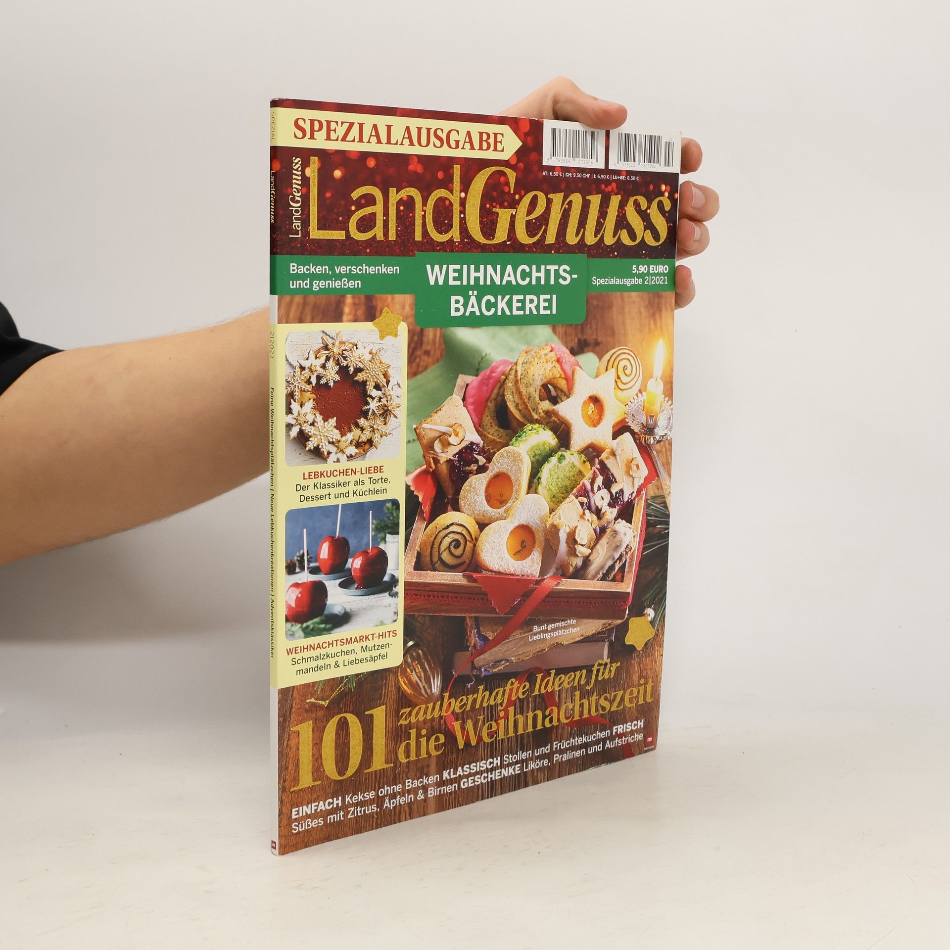 Autorenkollektiv LandGenuss. Weihnachts-Bäckerei 2021 - 101 zauberhafte Rezepte und Ideen für Weihnachten