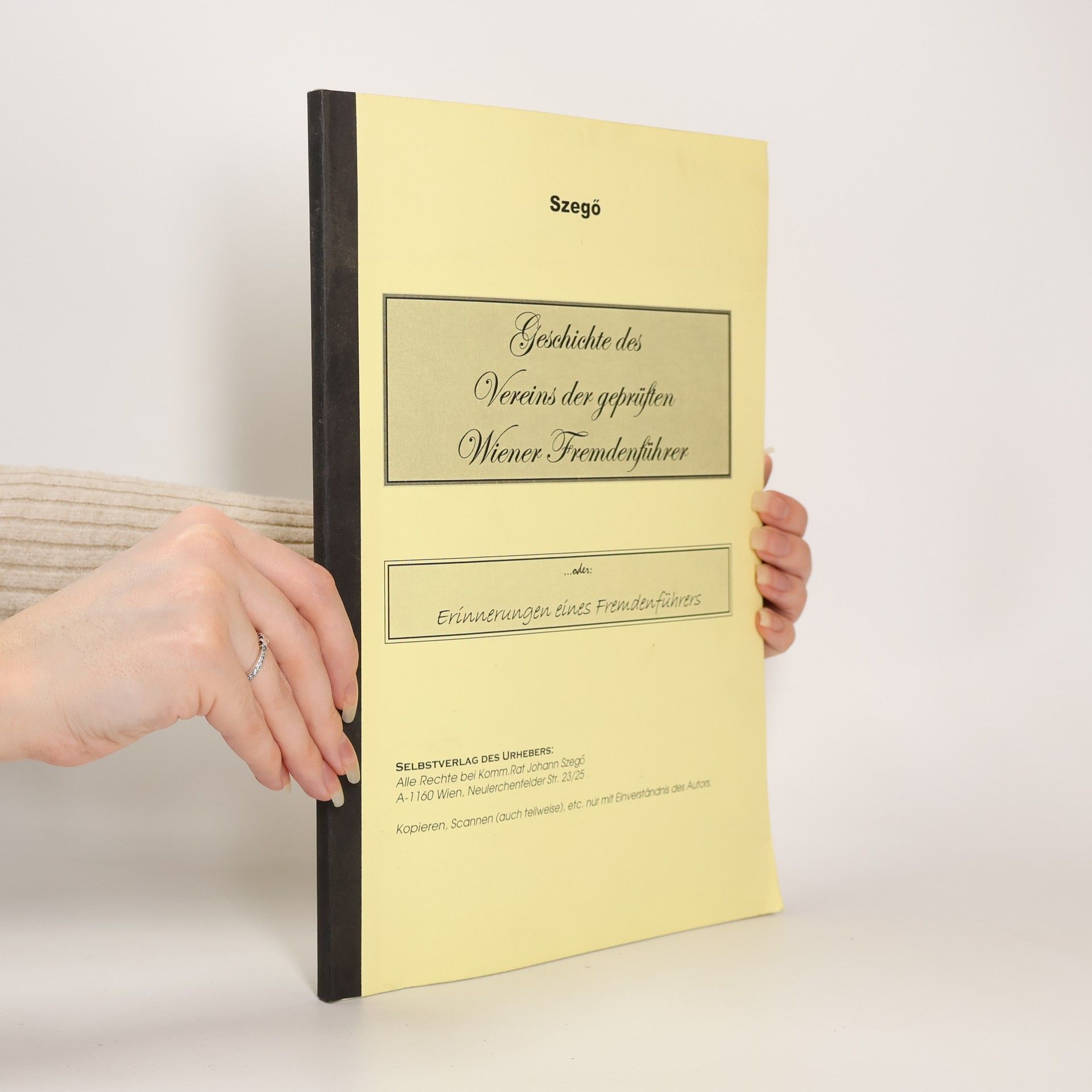 Geschichte des Vereins der geprüften Wiener Fremdenführer