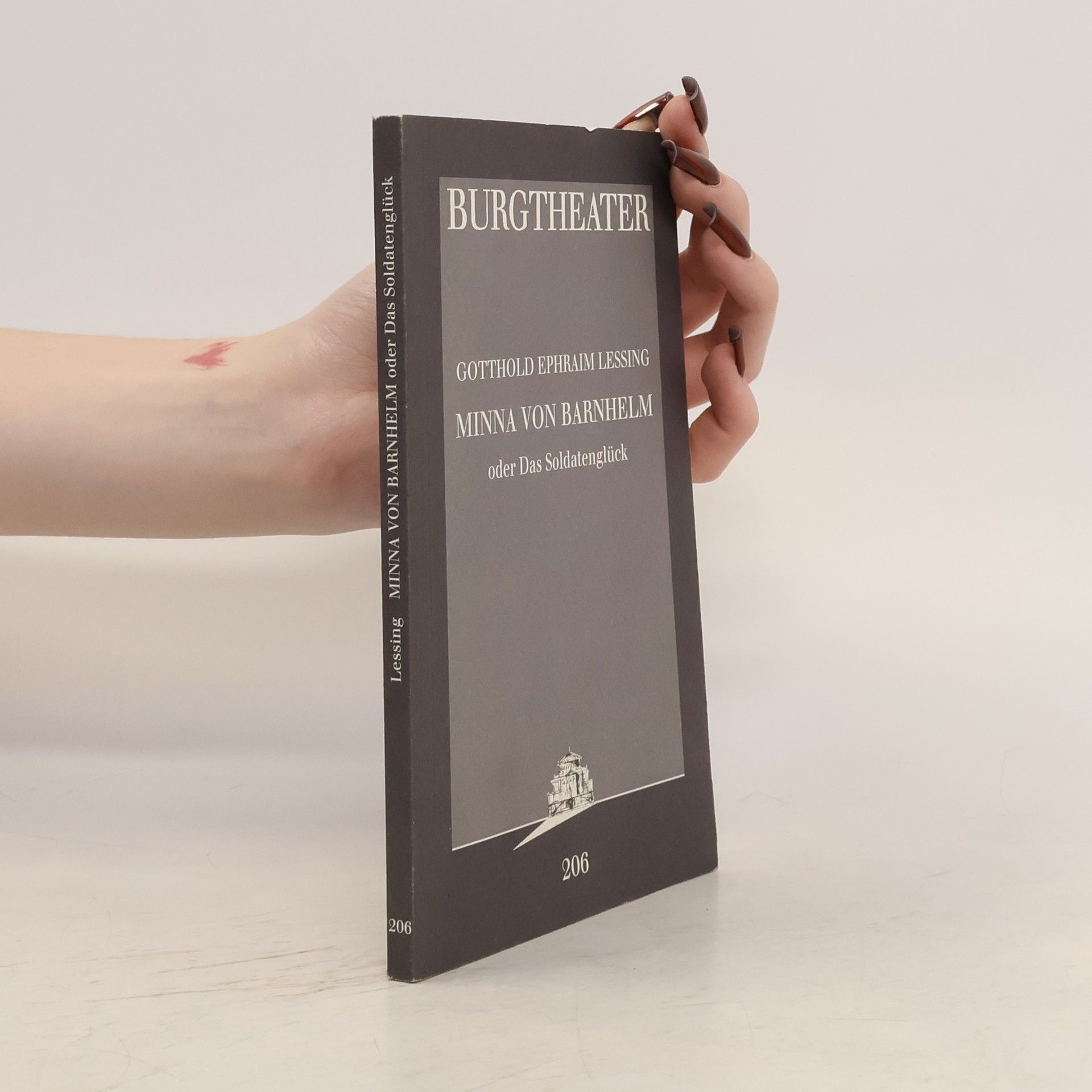 Gotthold Ephraim Lessing Burgtheater. Minna von Barnhelm oder Das Soldatenglück