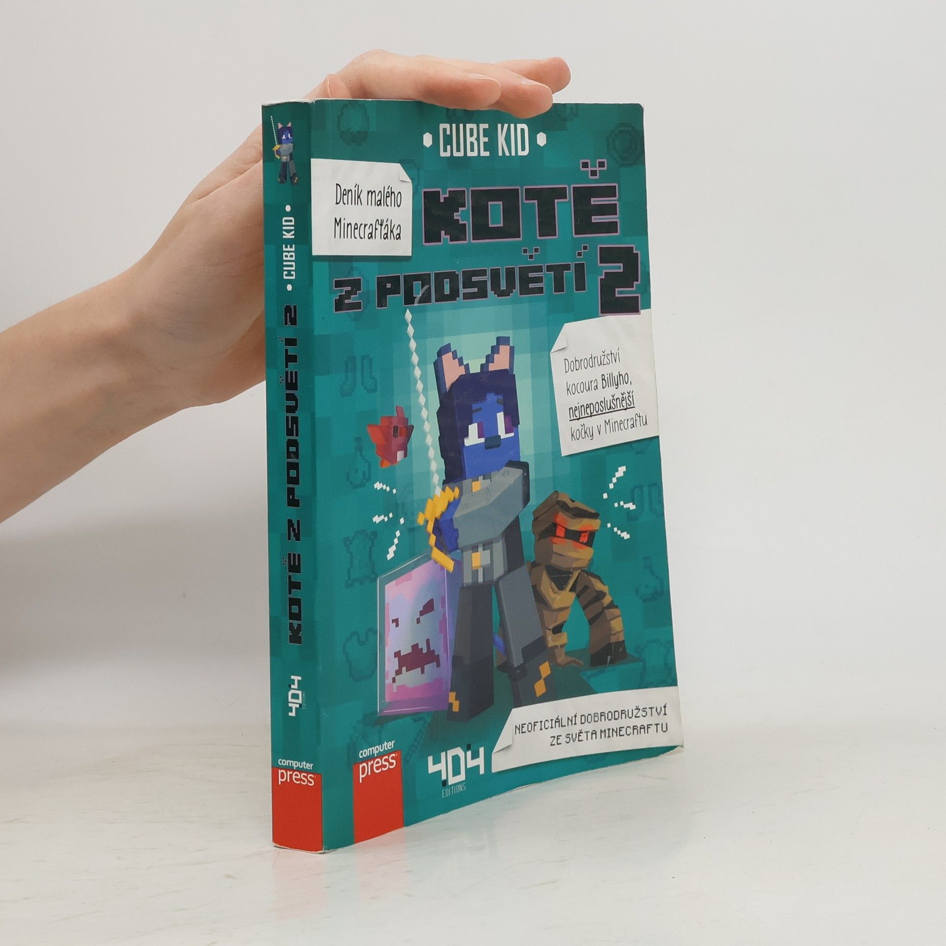 Cube Kid Deník malého Minecrafťáka. Kotě z Podsvětí 2