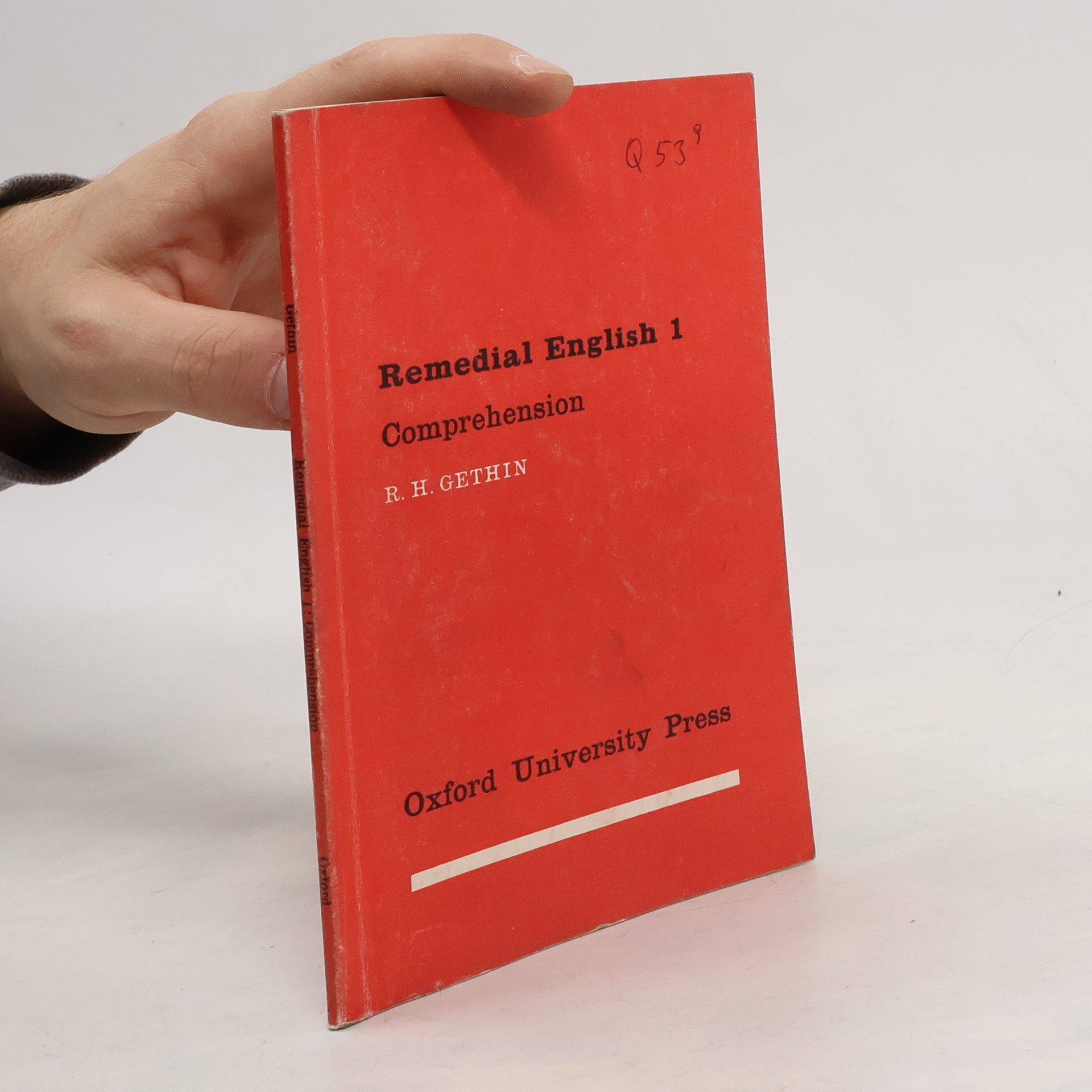 R.H. Gethin Remedial English 1