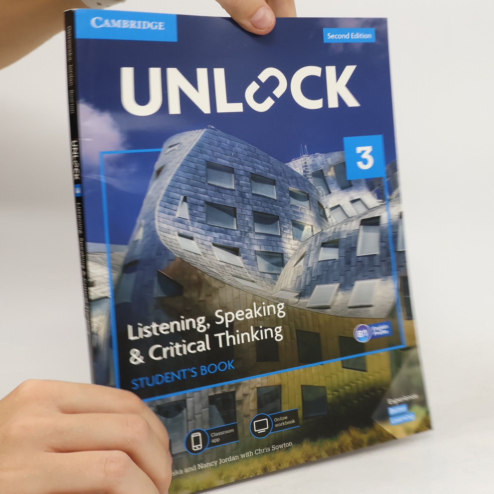 Ostrowska Sabina Unlock Level 3 Listening, Speaking & Critical Thinking Student’s Book, Mob App and Online Workbook w/ Downloadable Audio and Video - Second Edition