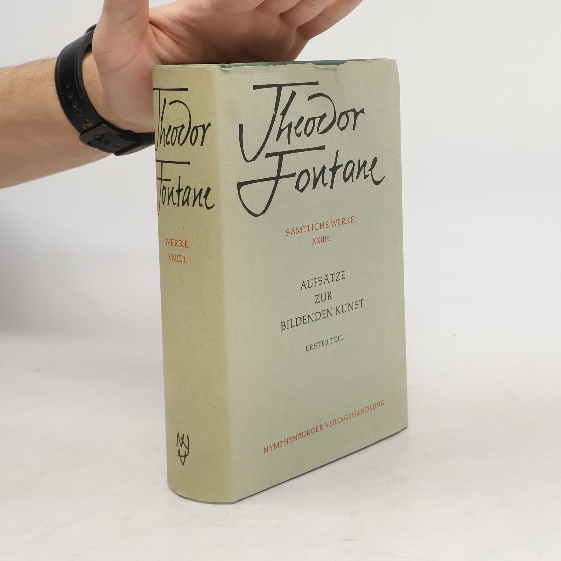 Theodor Fontane Sämtliche Werke XXIII/1