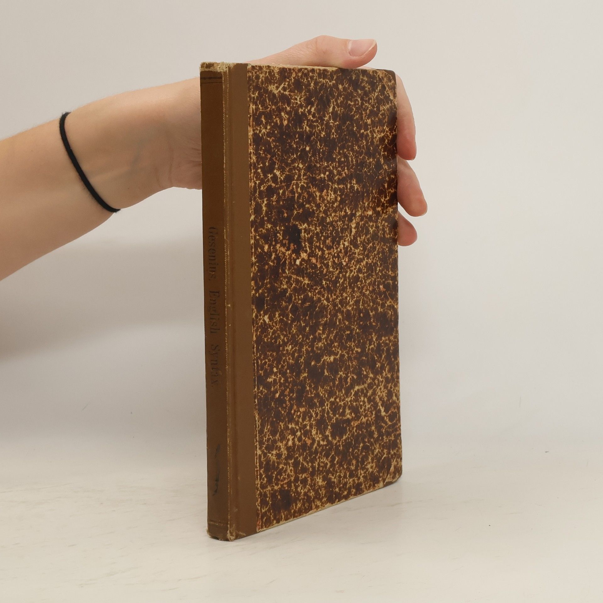 P. W. Gesenius English Syntax