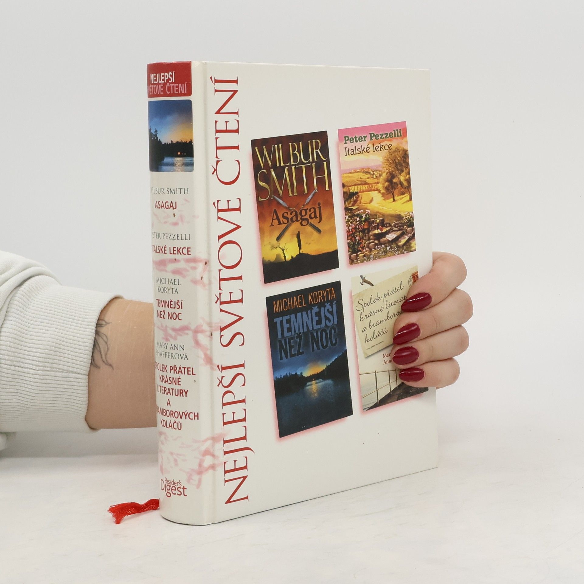 Asagaj, Italské lekce, Temnější než noc, Spolek přátel krásné literatury a bramborových koláčů