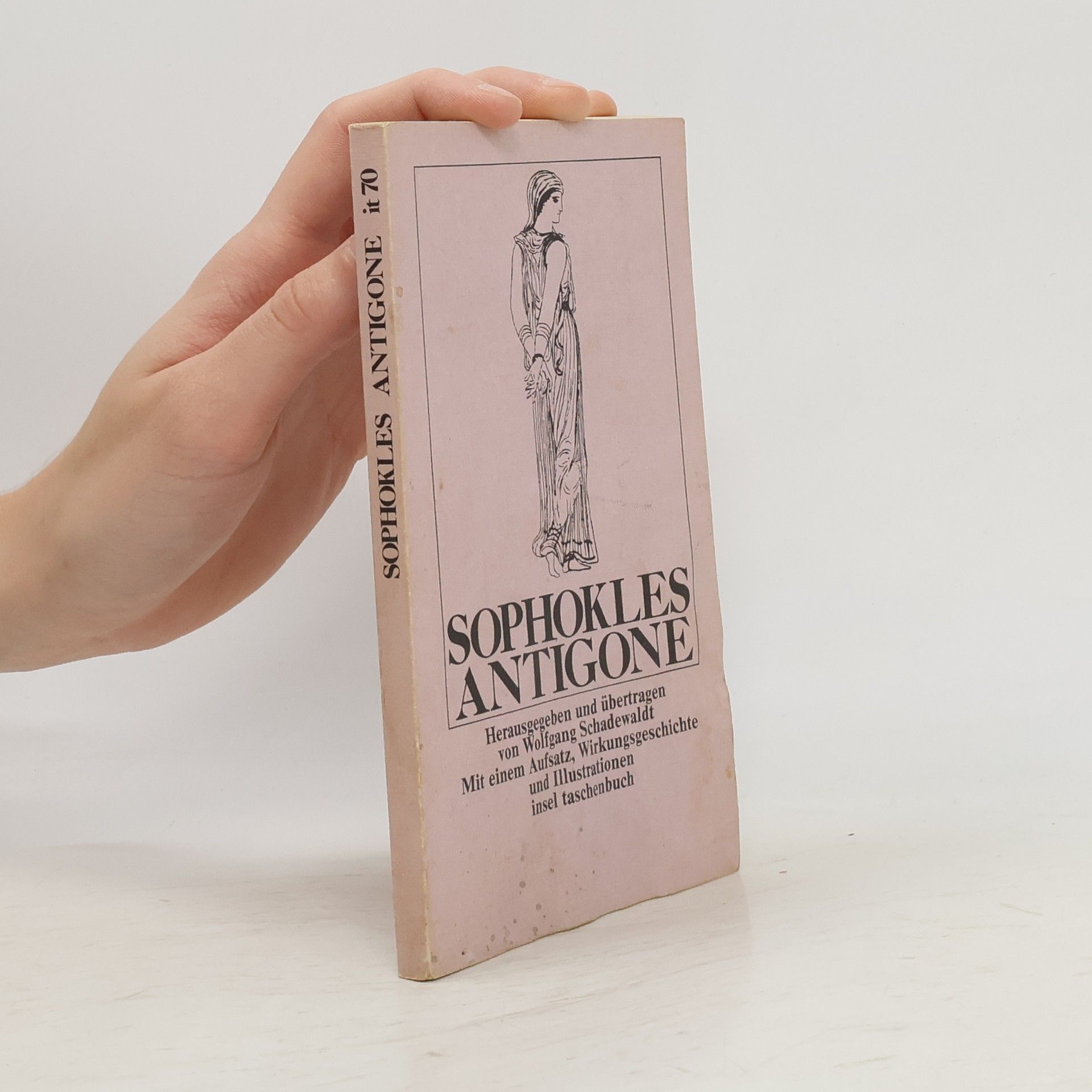 Antigone - Herausgegeben und übertragen von Wolfgang Schadewaldt mit einem Aufsatz, Wirkungsgeschichte und Illustrationen