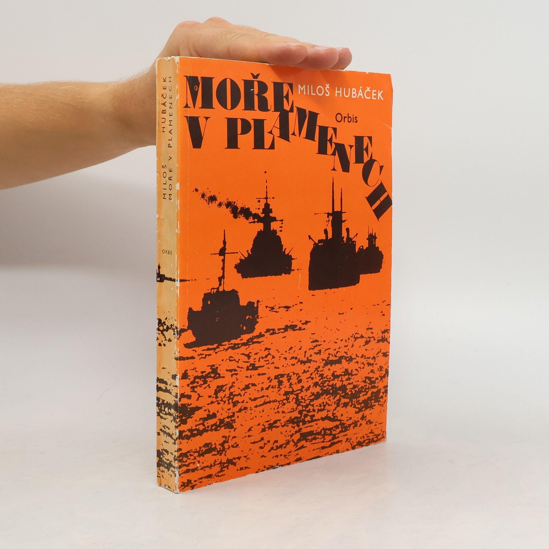 Miloš Hubáček Moře v plamenech