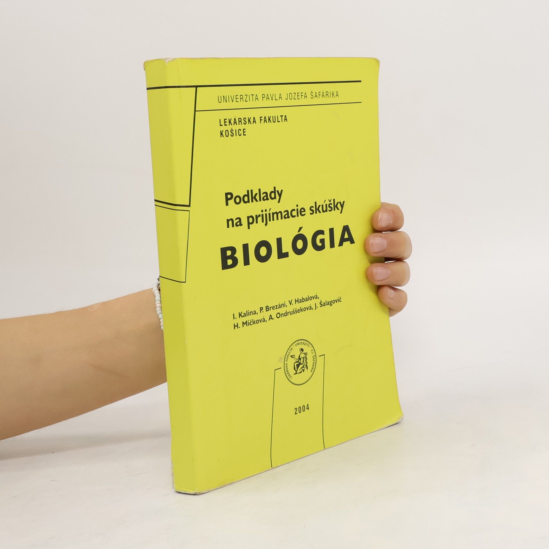 AA.VV. Podklady na prijímacie skúšky. Biológia