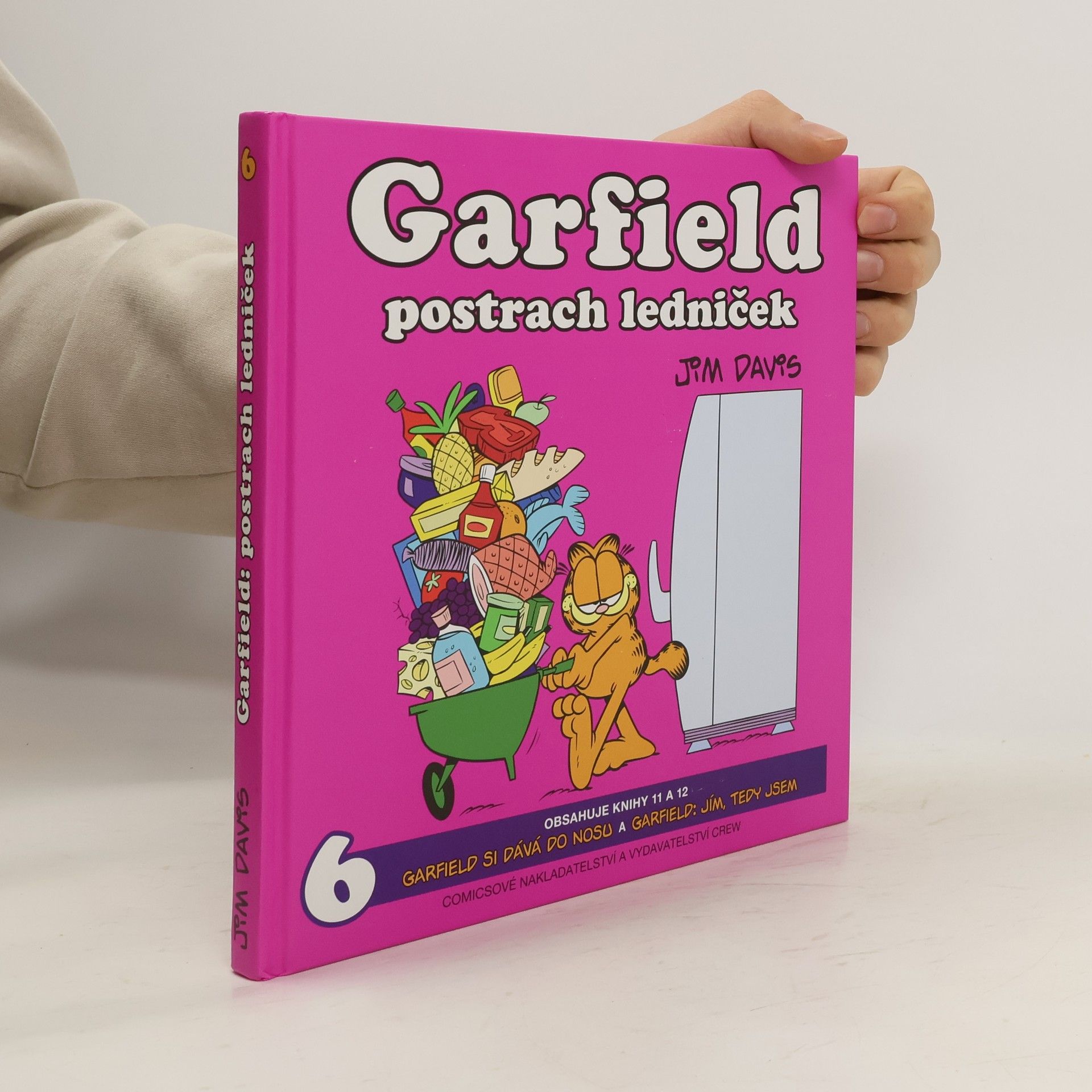 Jim Davis Garfield postrach ledniček