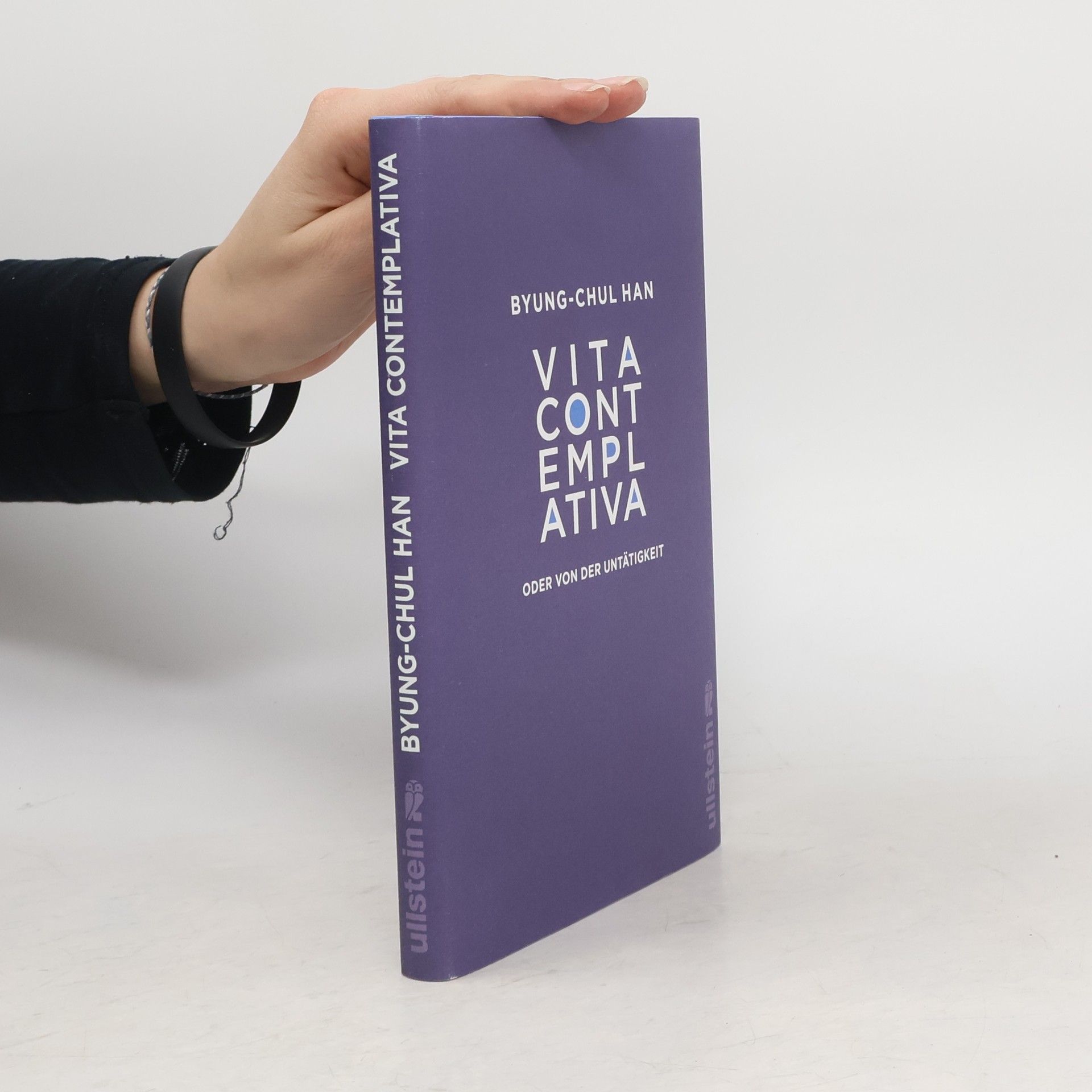Byung-Chul Han Vita contemplativa oder Von der Untätigkeit