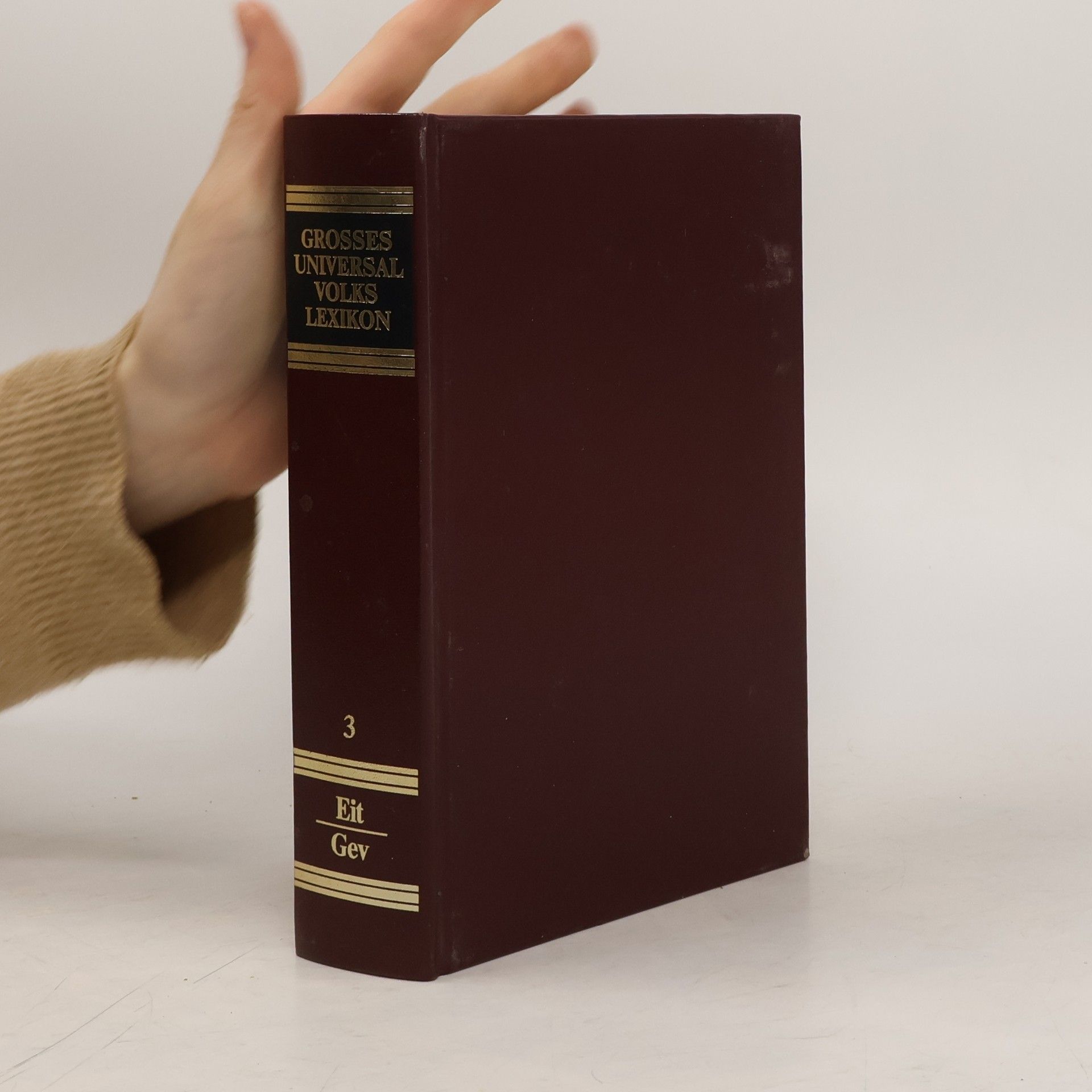 Kolektiv autorů Grosses Universal Volks-Lexikon 3