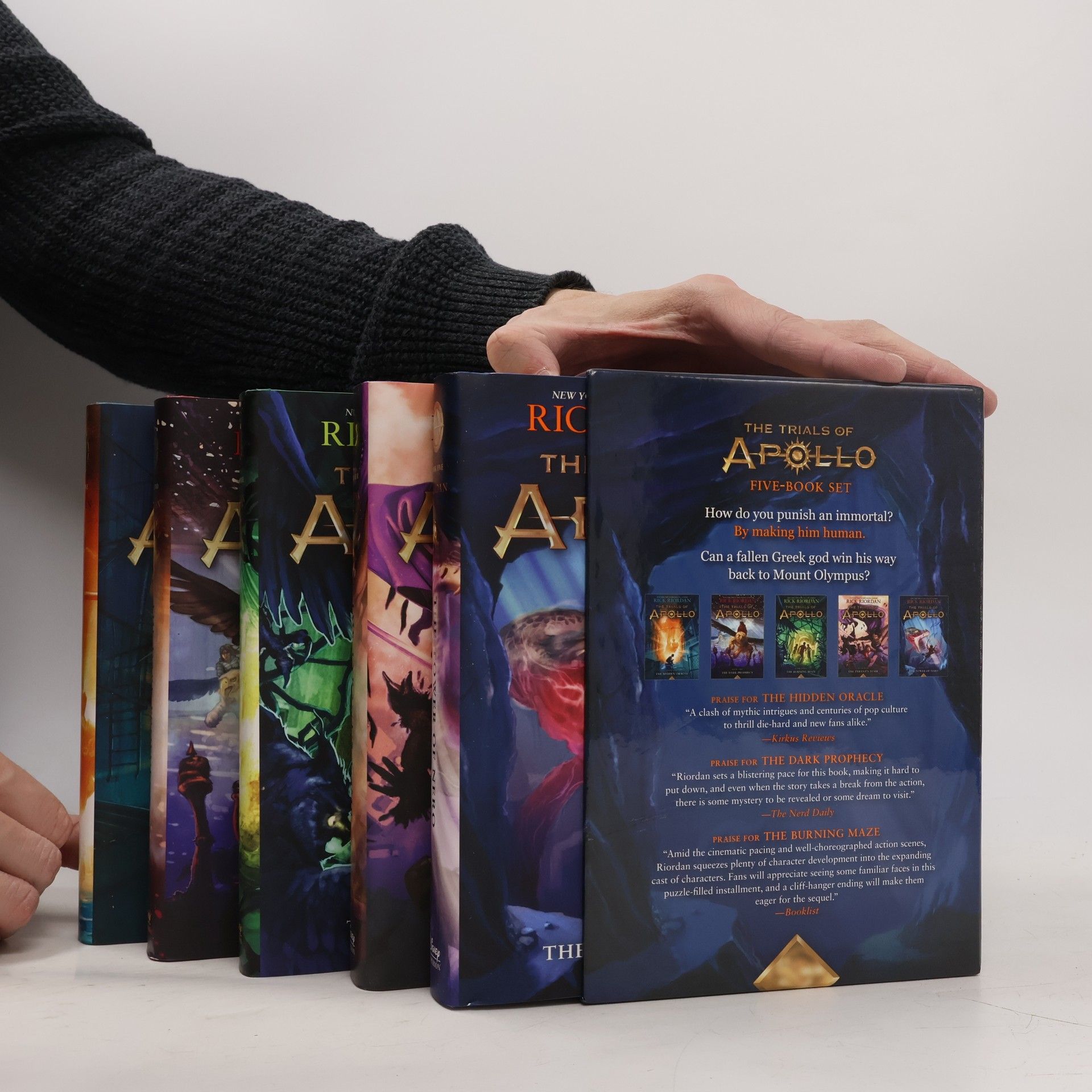 Rick Riordan Trials of Apollo 1-5