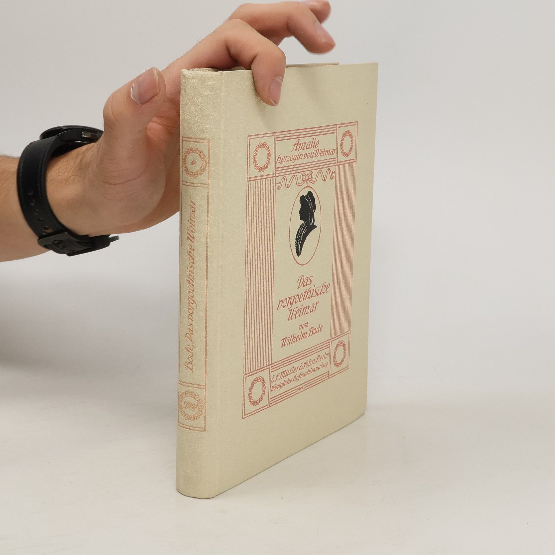 Wilhelm Bode Das vorgoethische Weimar