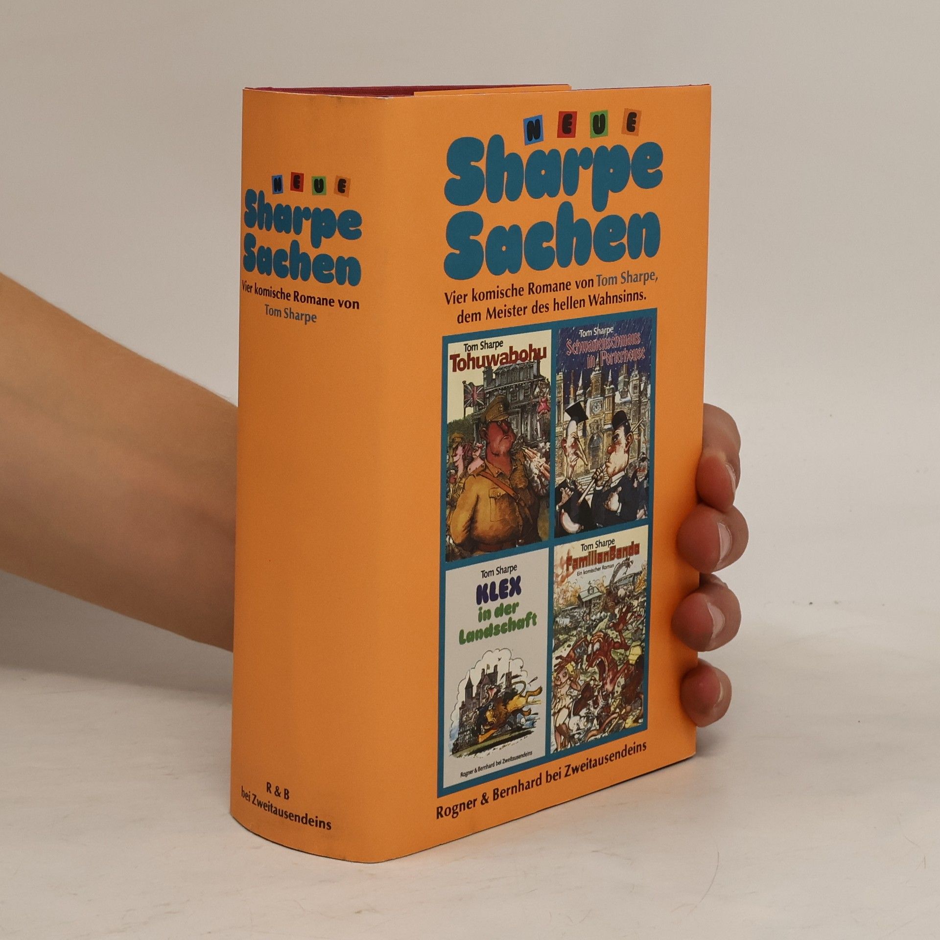 Tom Sharpe Sharpe Sachen. Tohuwabohu. Schwanenschmaus in Porterhouse, Klex in der Landschaft, PamilianBanda