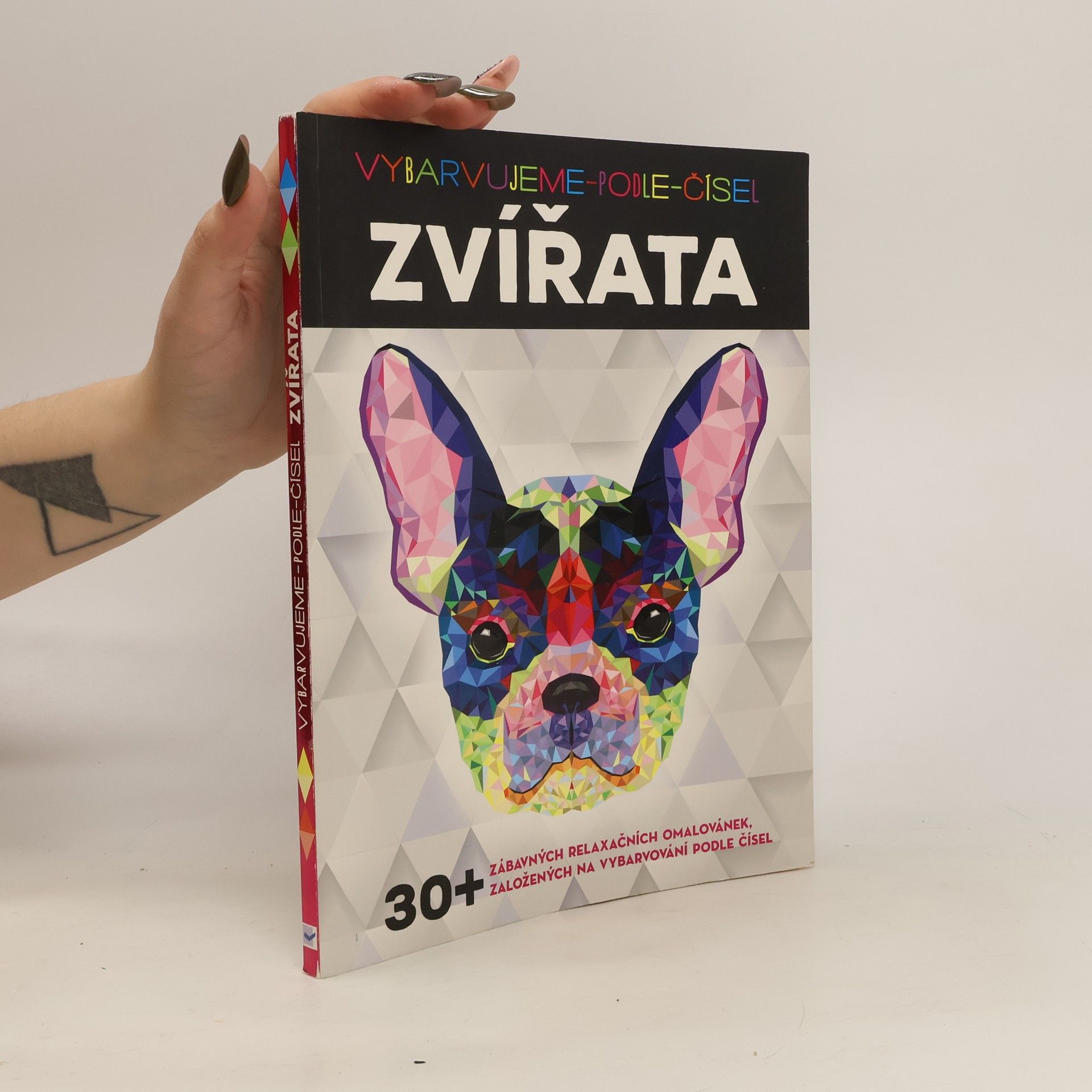 Ivana Hrdličková Zvířata. Vybarvujeme podle čísel