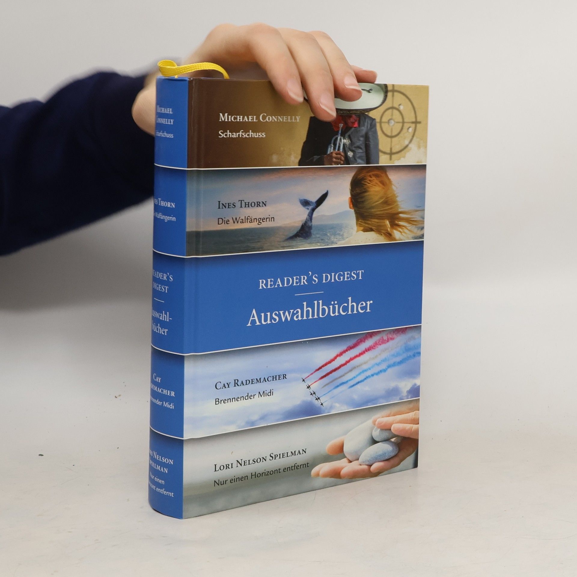 Michael Connelly Reader's Digest Auswahlbücher: Scharfschuss, Die Walfängerin, Brennender Midi, Nur einen Horizont entfernt