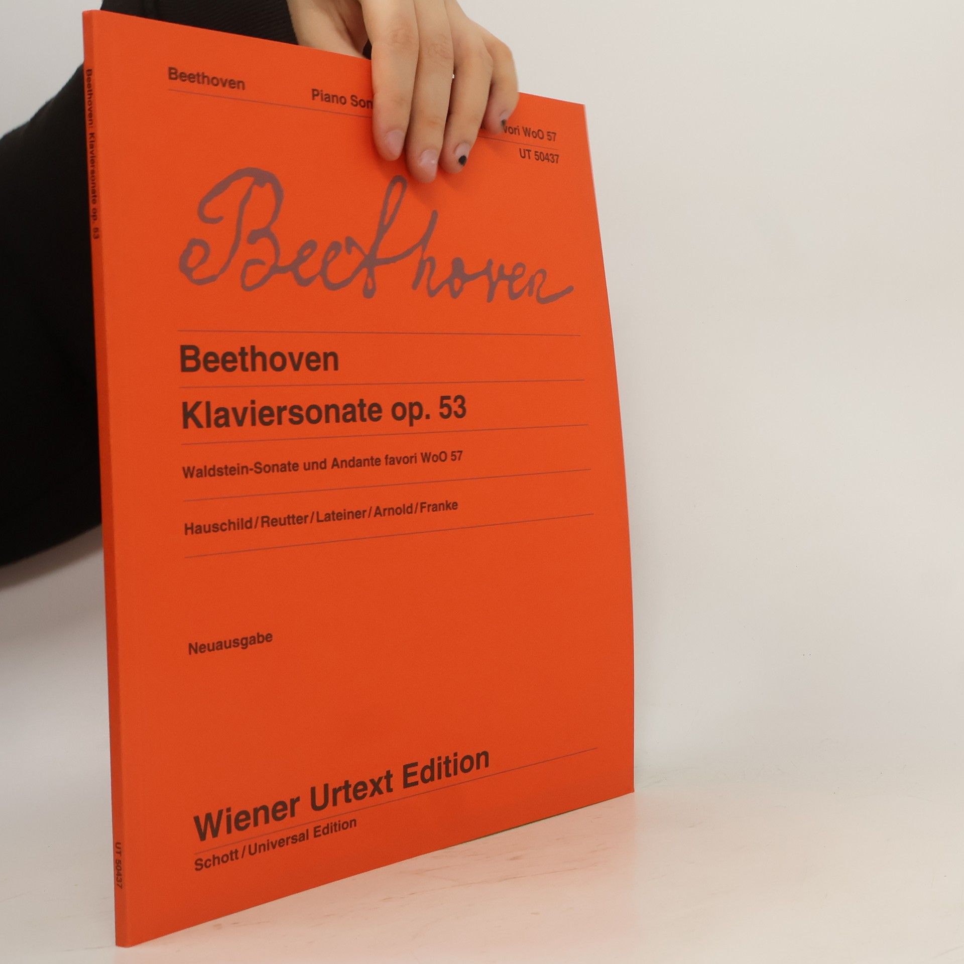 Ludwig van Beethoven Klaviersonate (Waldstein-Sonate) und Andante favori