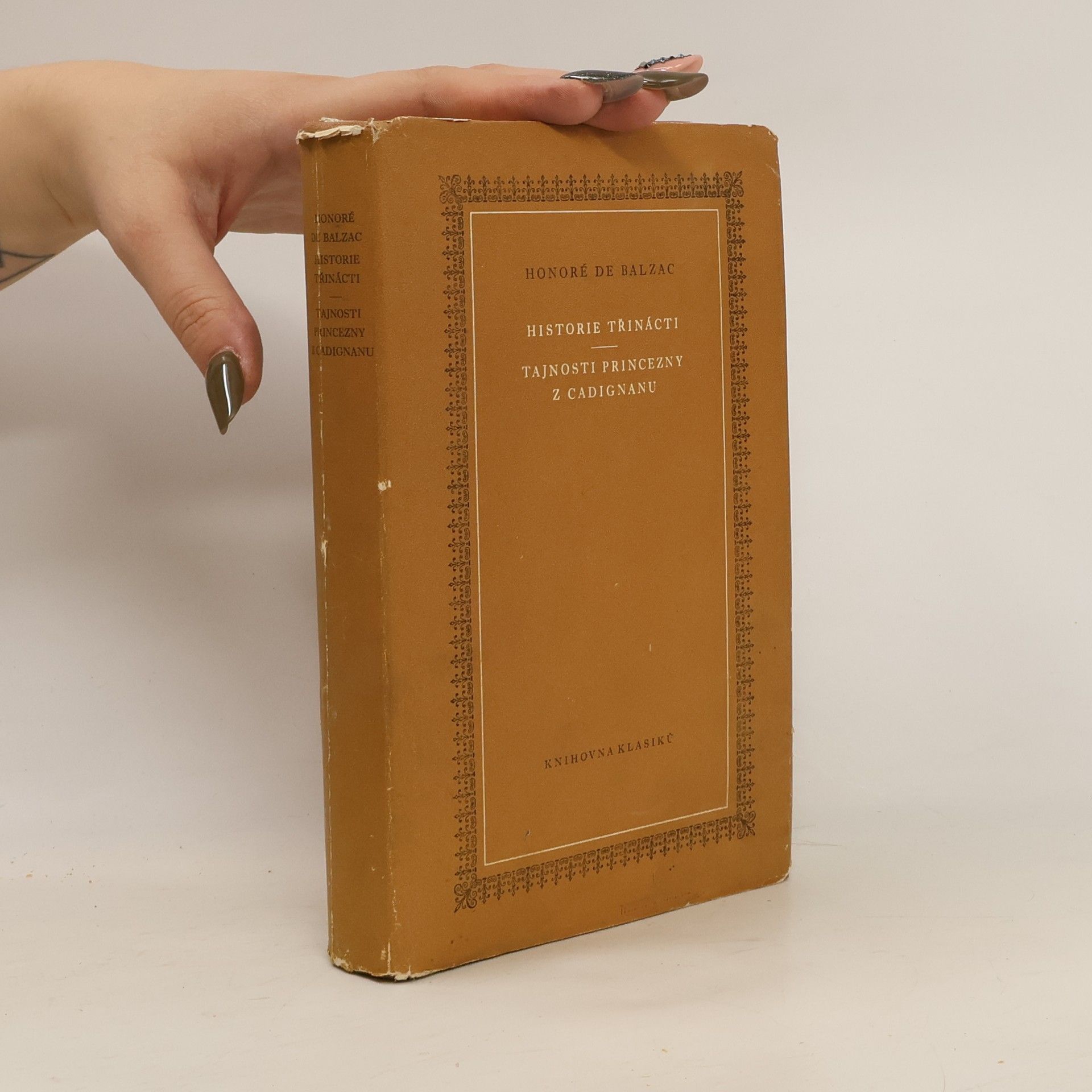 Honoré de Balzac Historie třinácti. Tajnosti princezny z Cadignanu