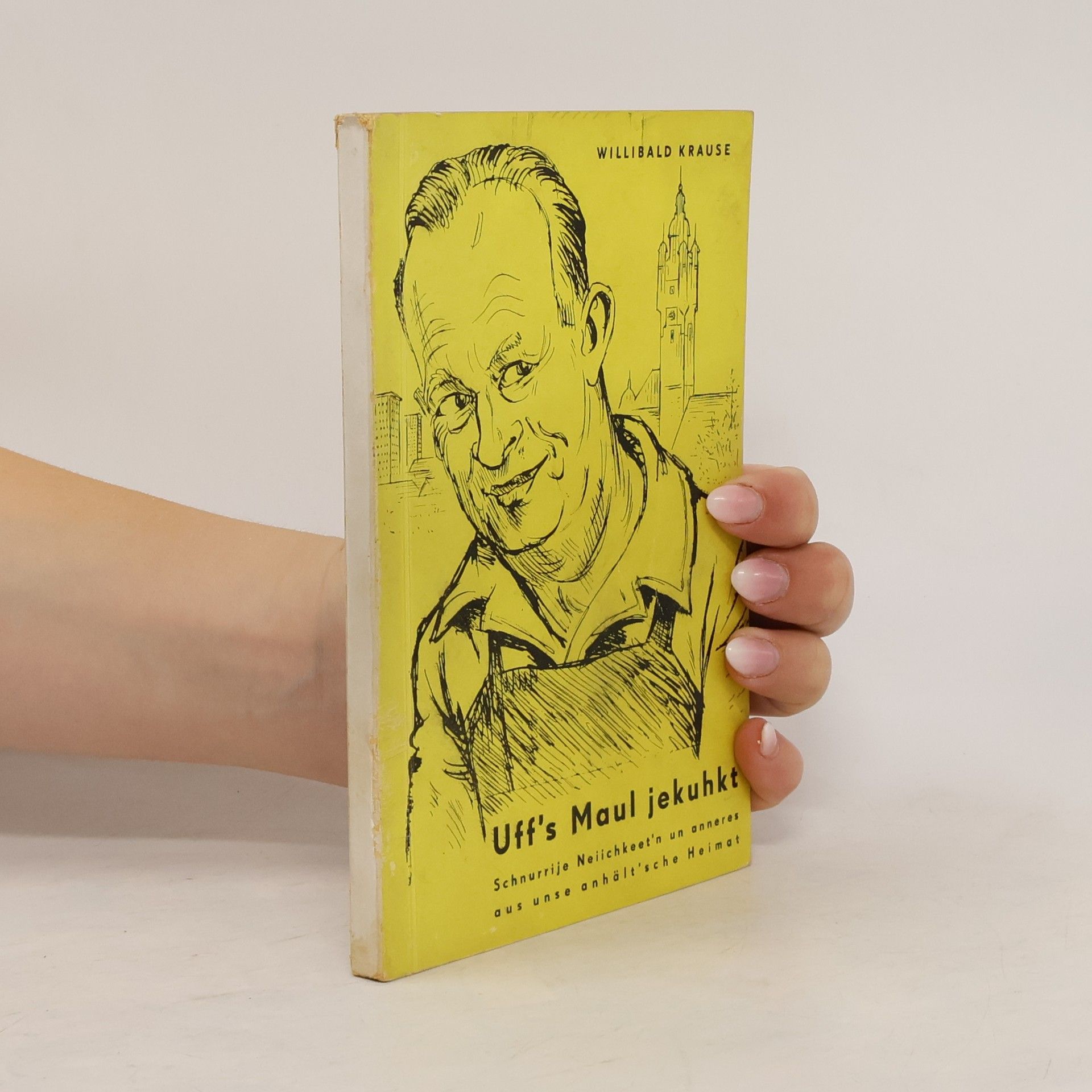 Willibald Kräußchen Uff's Maul jekuhkt