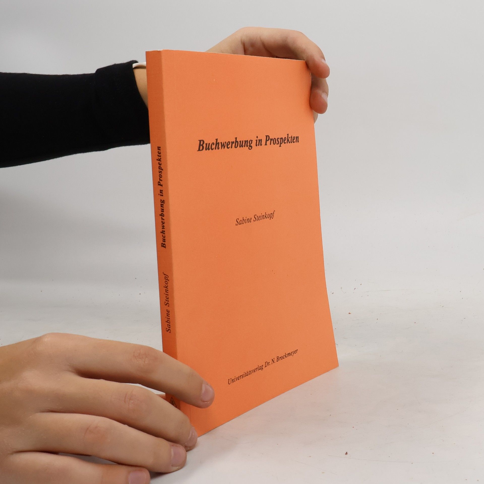 Sabine Steinkopf Buchwerbung in Prospekten