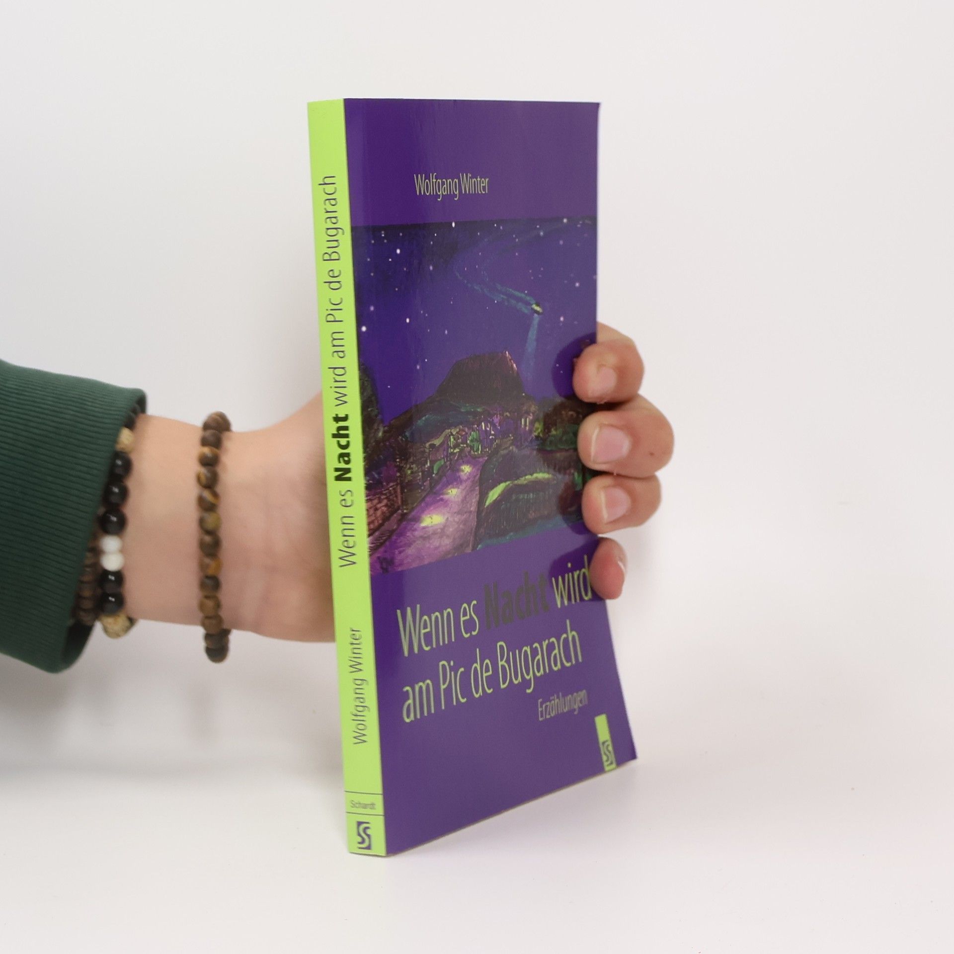 Wolfgang Winter Wenn es Nacht wird am Pic de Bugarach