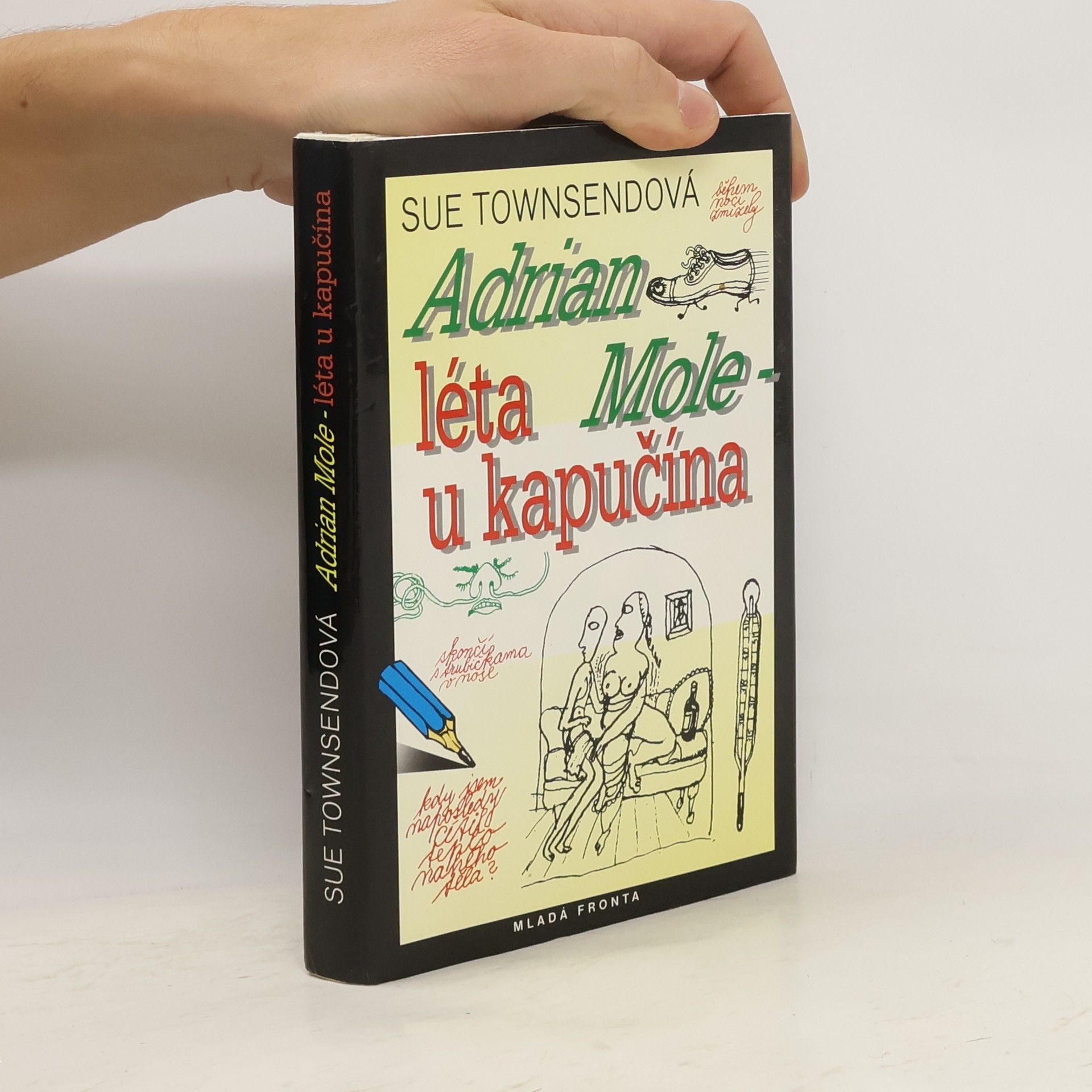 Sue Townsend Adrian Mole. Léta u kapučína