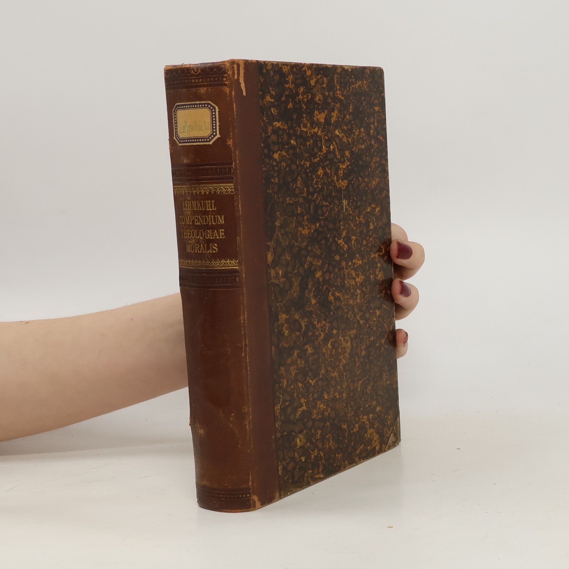 Augustino Lehmkuhl Compendium theologiae moralis