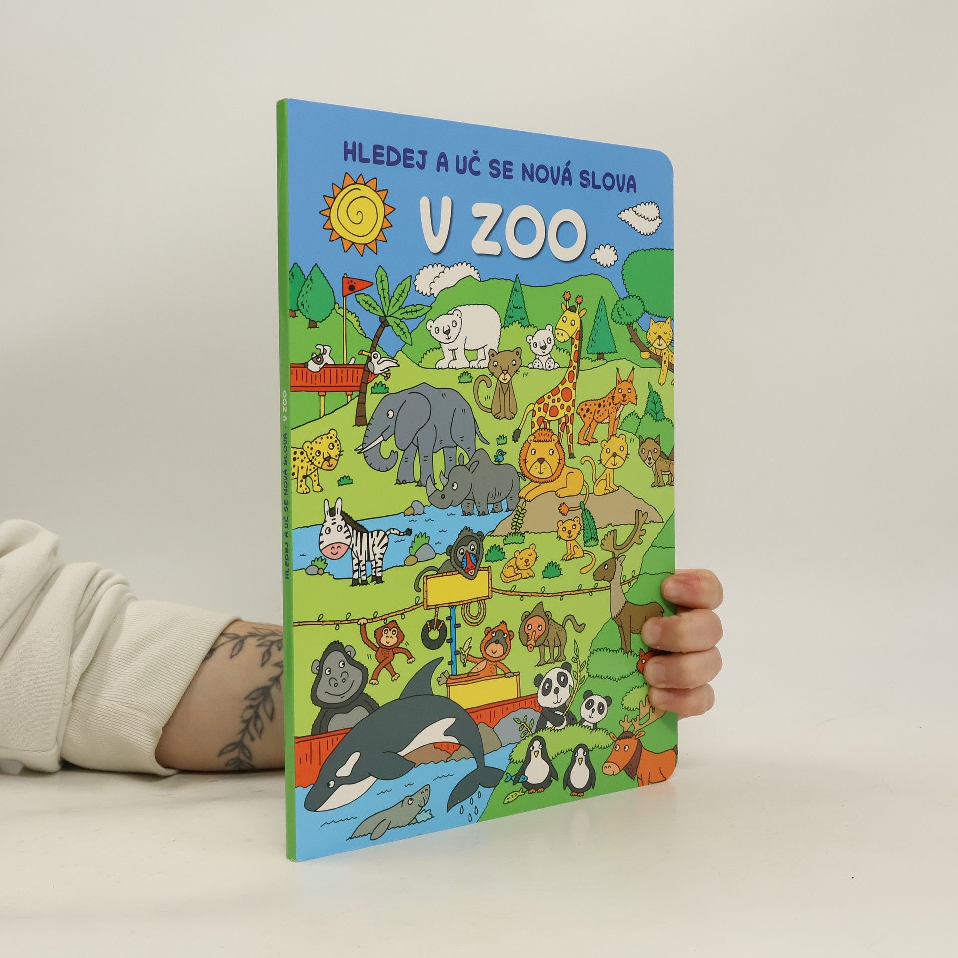 Autorenkollektiv Hledej a uč se nová slova: V zoo
