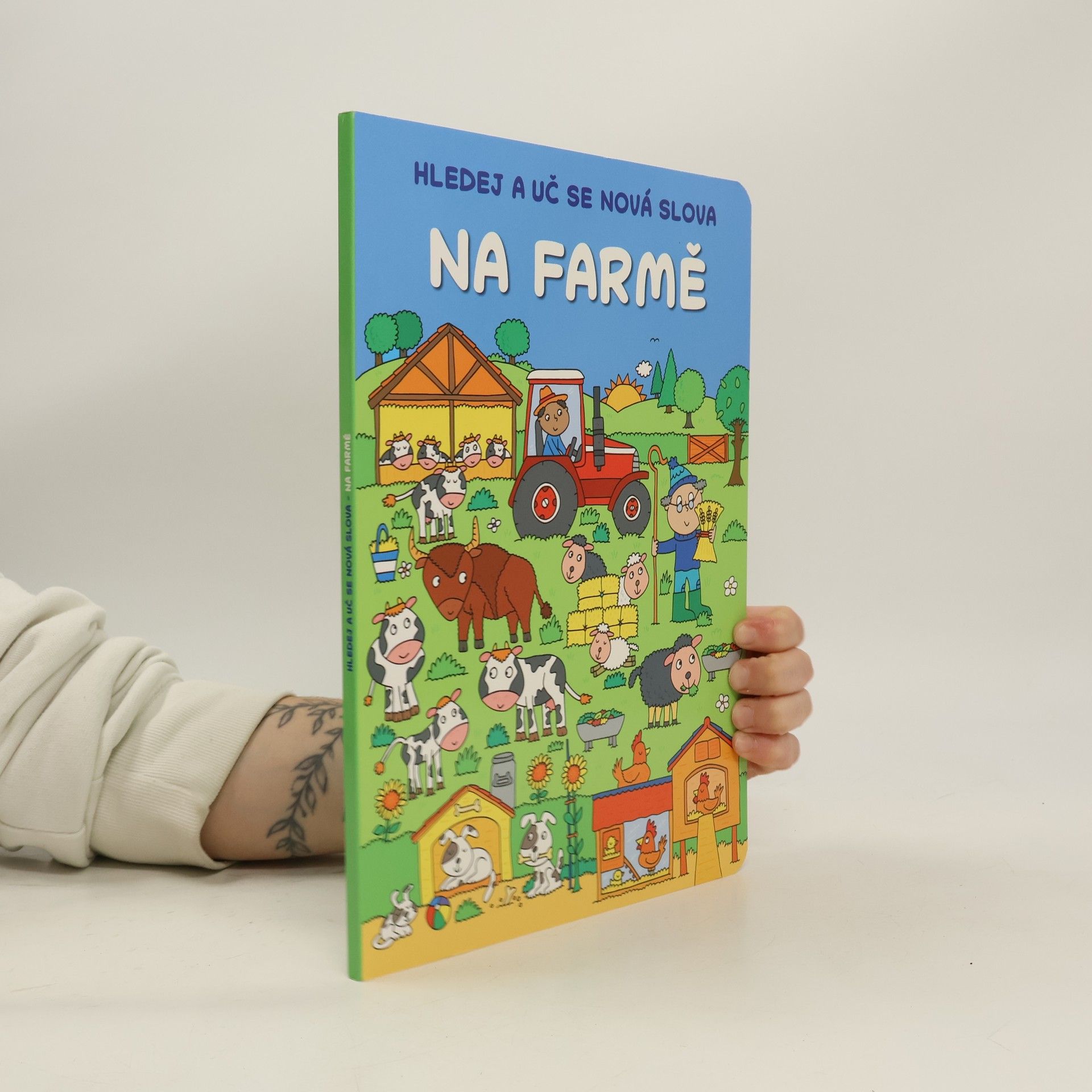 Autorenkollektiv Hledej a uč se nová slova: Na farmě