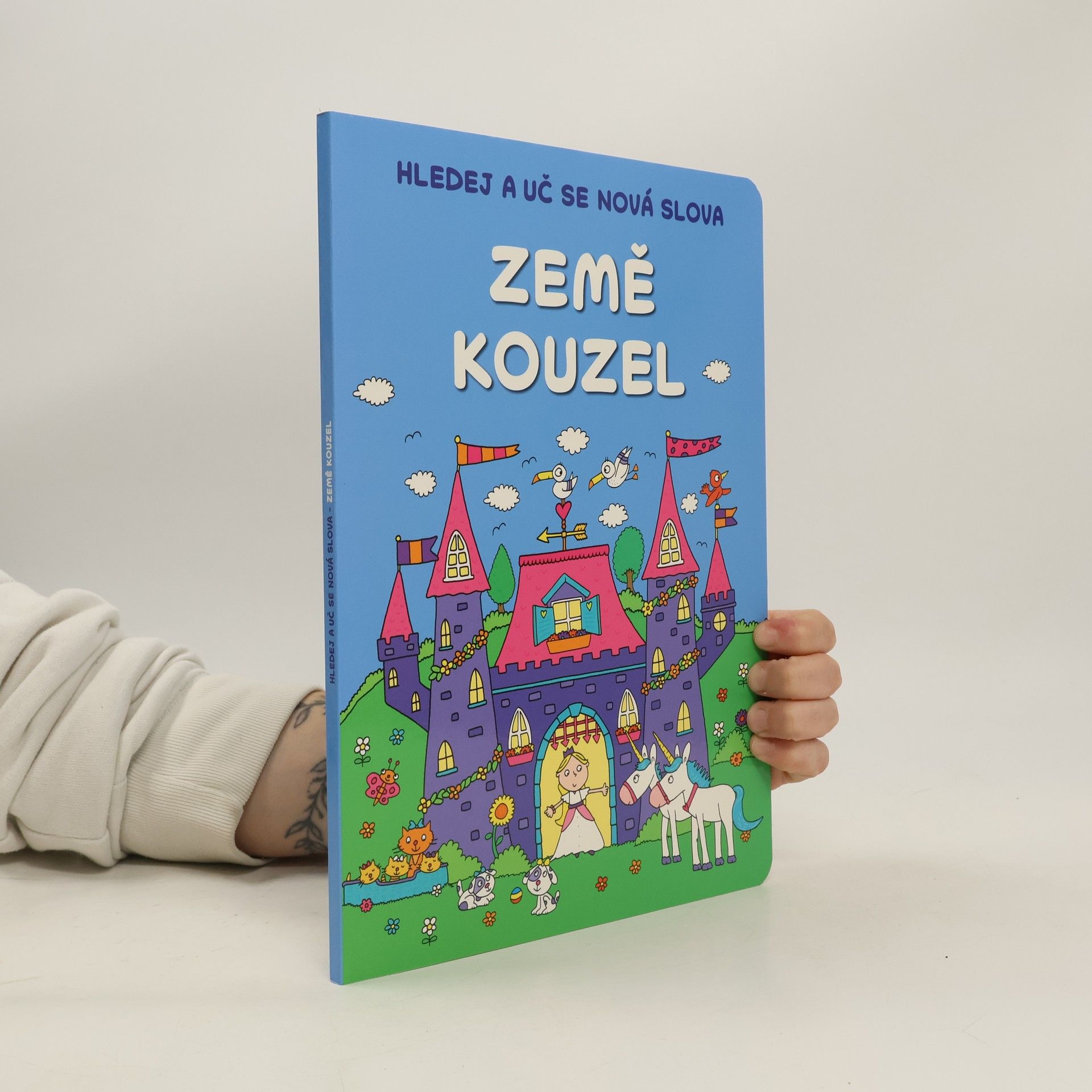 Autorenkollektiv Hledej a uč se nová slova: Země kouzel
