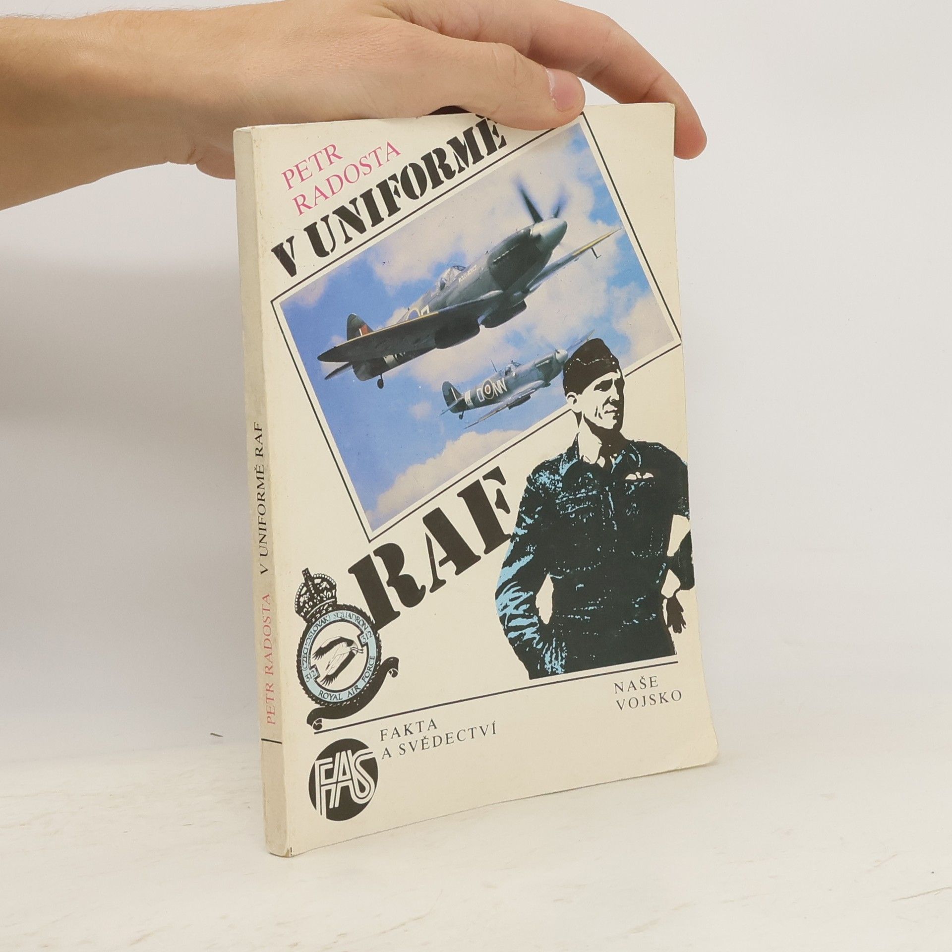 Petr Radosta V uniformě RAF