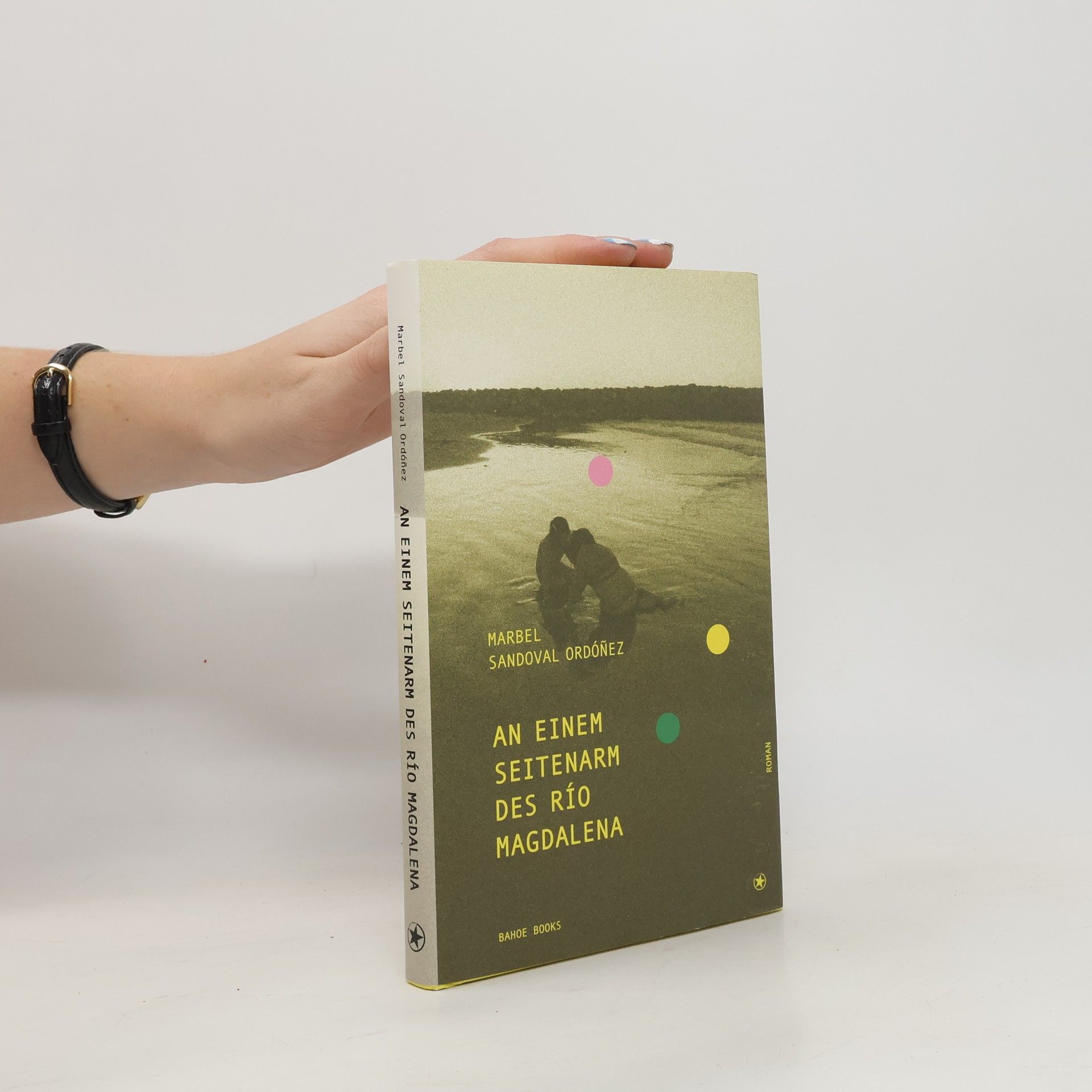 Marbel Sandoval Ordóñez An einem Seitenarm des Río Magdalena