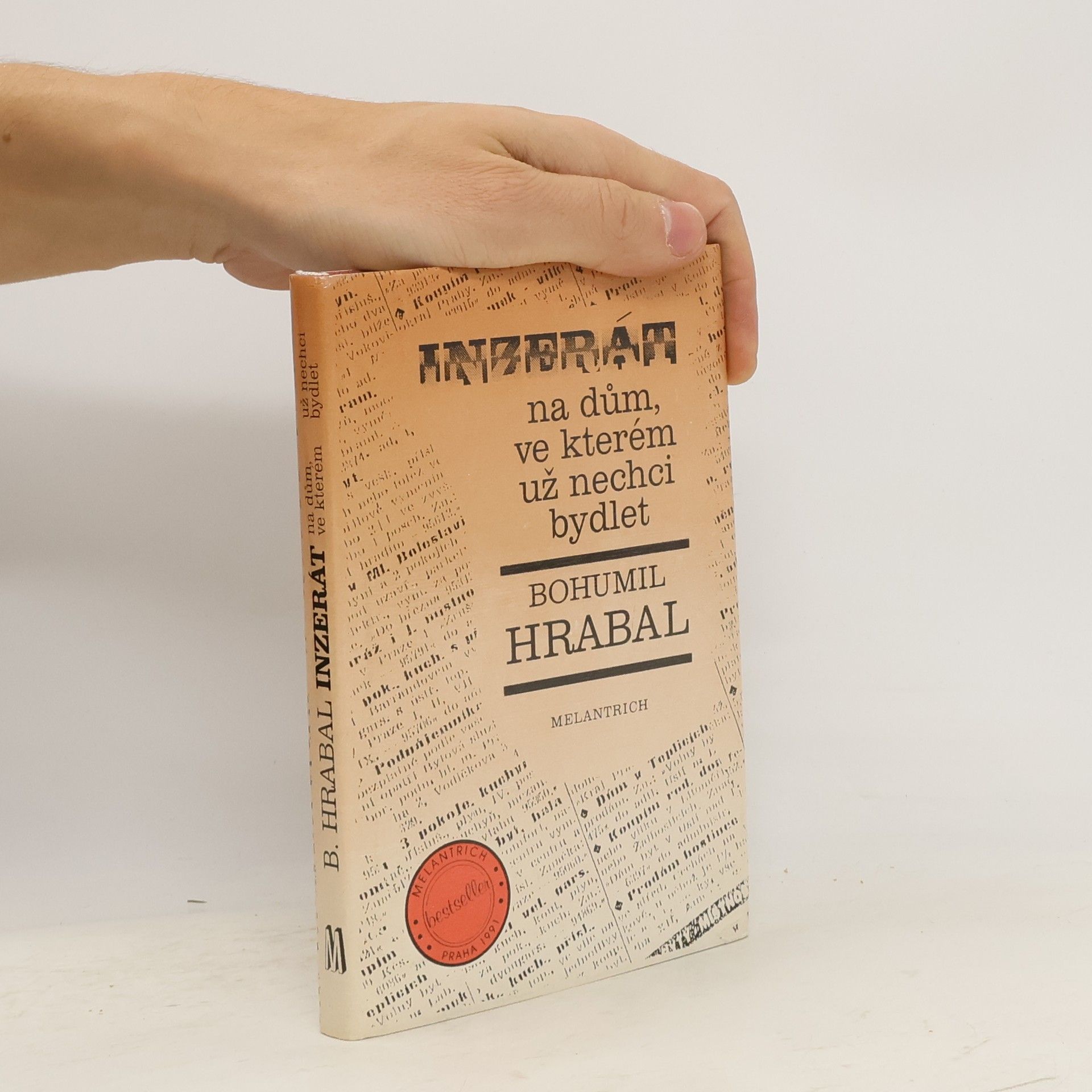 Bohumil Hrabal Inzerát na dům, ve kterém už nechci bydlet