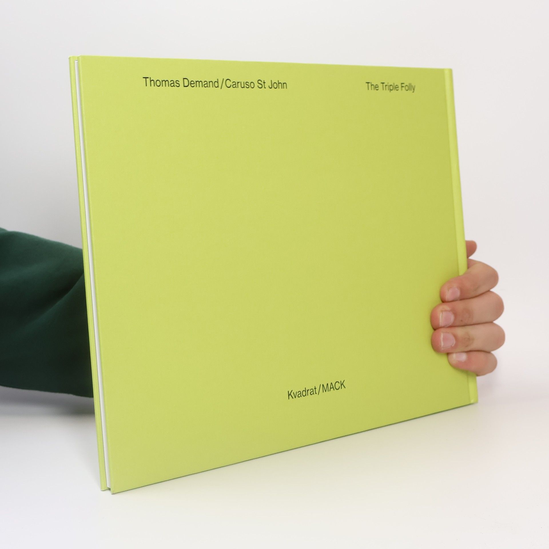 Thomas Demand Triple Folly (Single Volume)